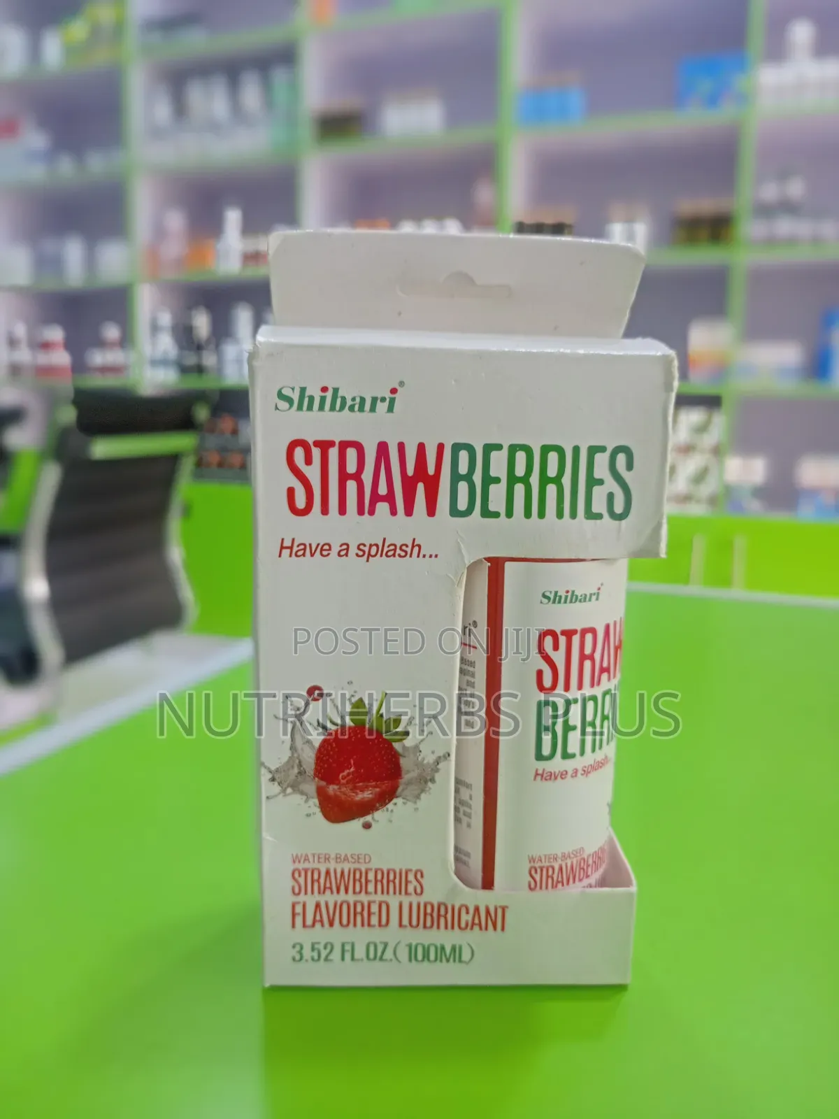 Shibari Strawberry Lubricant (Increases Overall Sexual Pleasure)