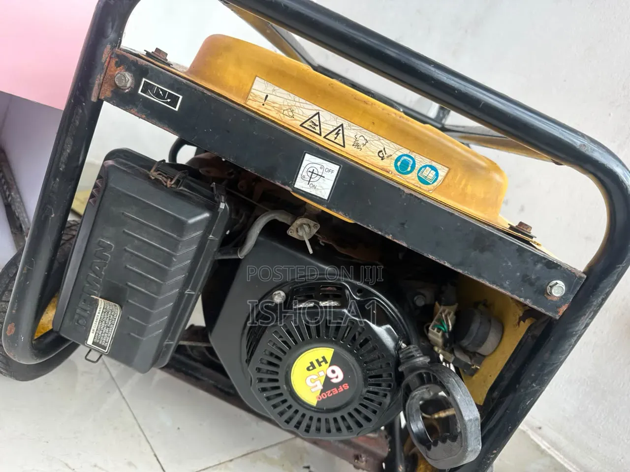 Barely Used Elepaq Gasoline Generator