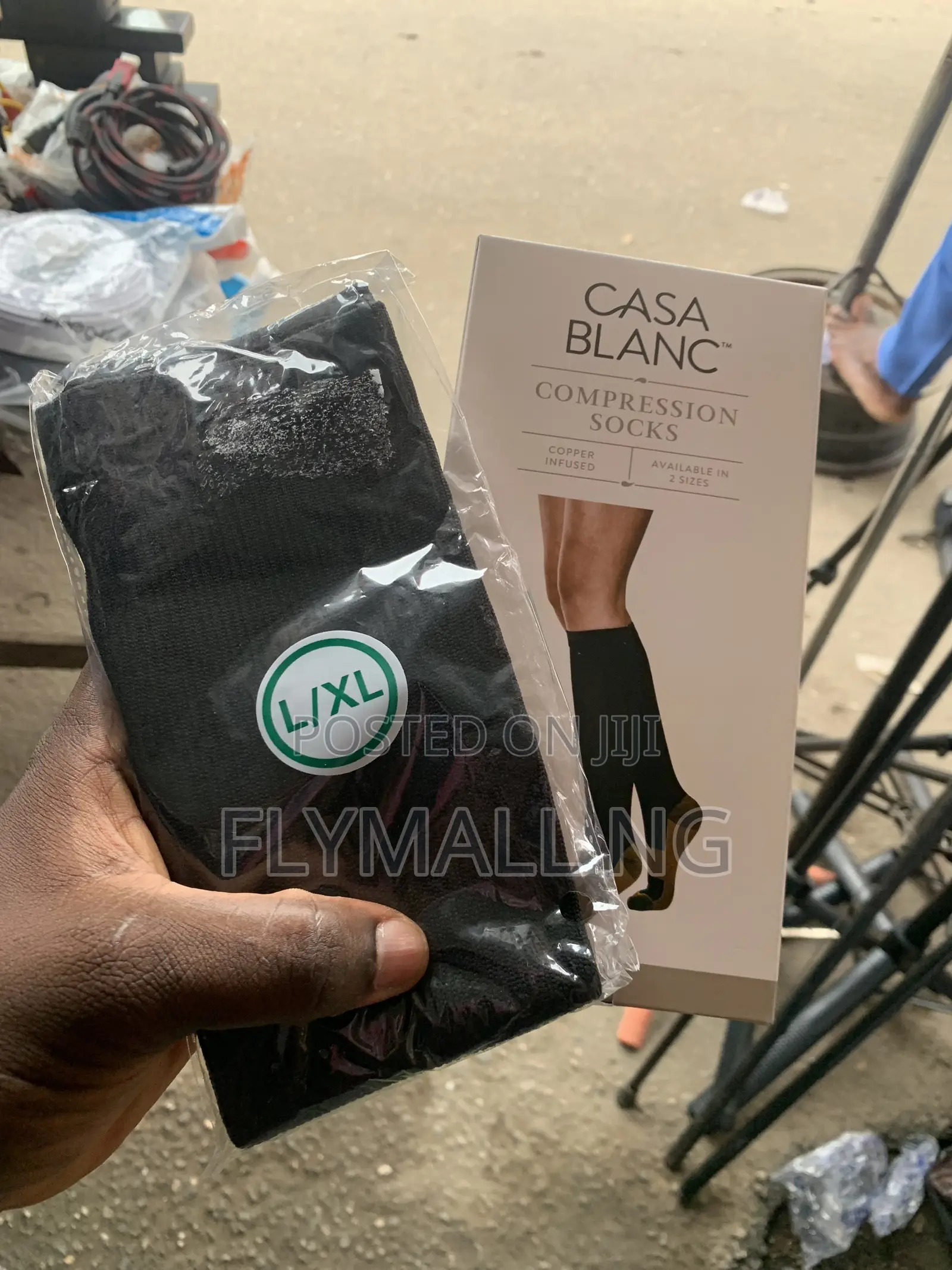 Casa Blanc Copper-Infused Compression Socks