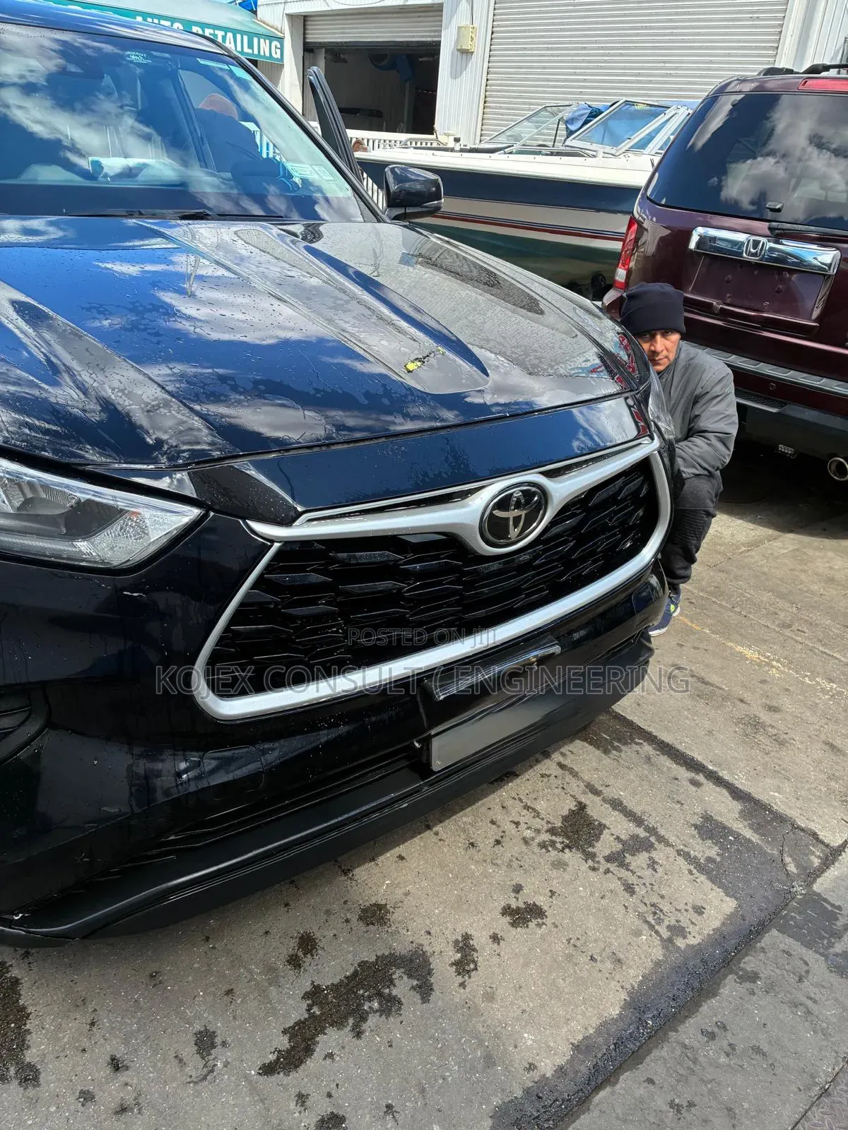 Toyota Highlander L 2021 Black