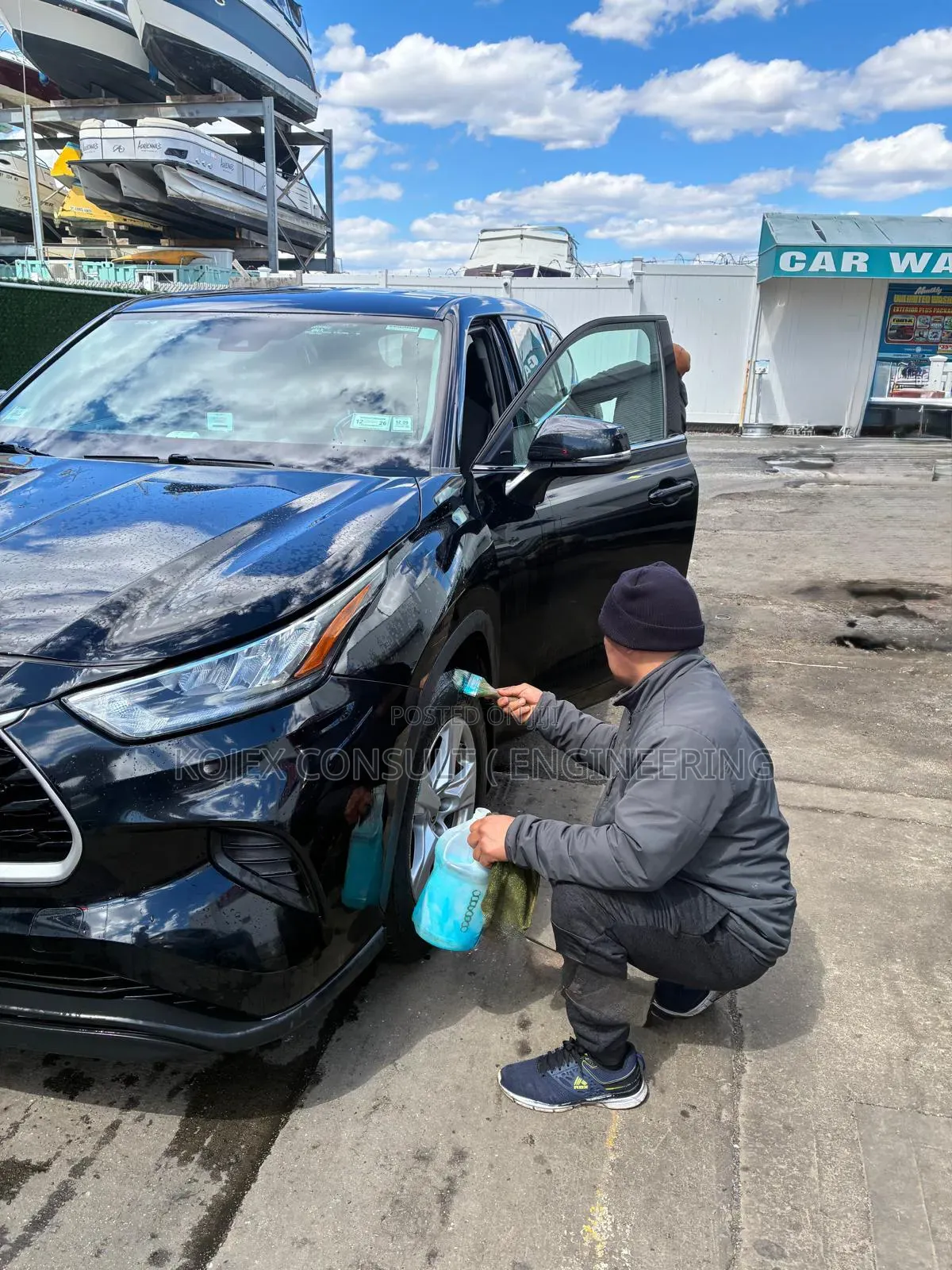 Toyota Highlander L 2021 Black