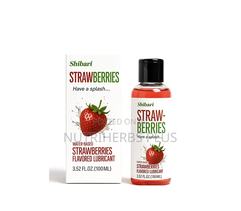 Shibari Strawberries Lubricant (Minimizes Painful Friction)