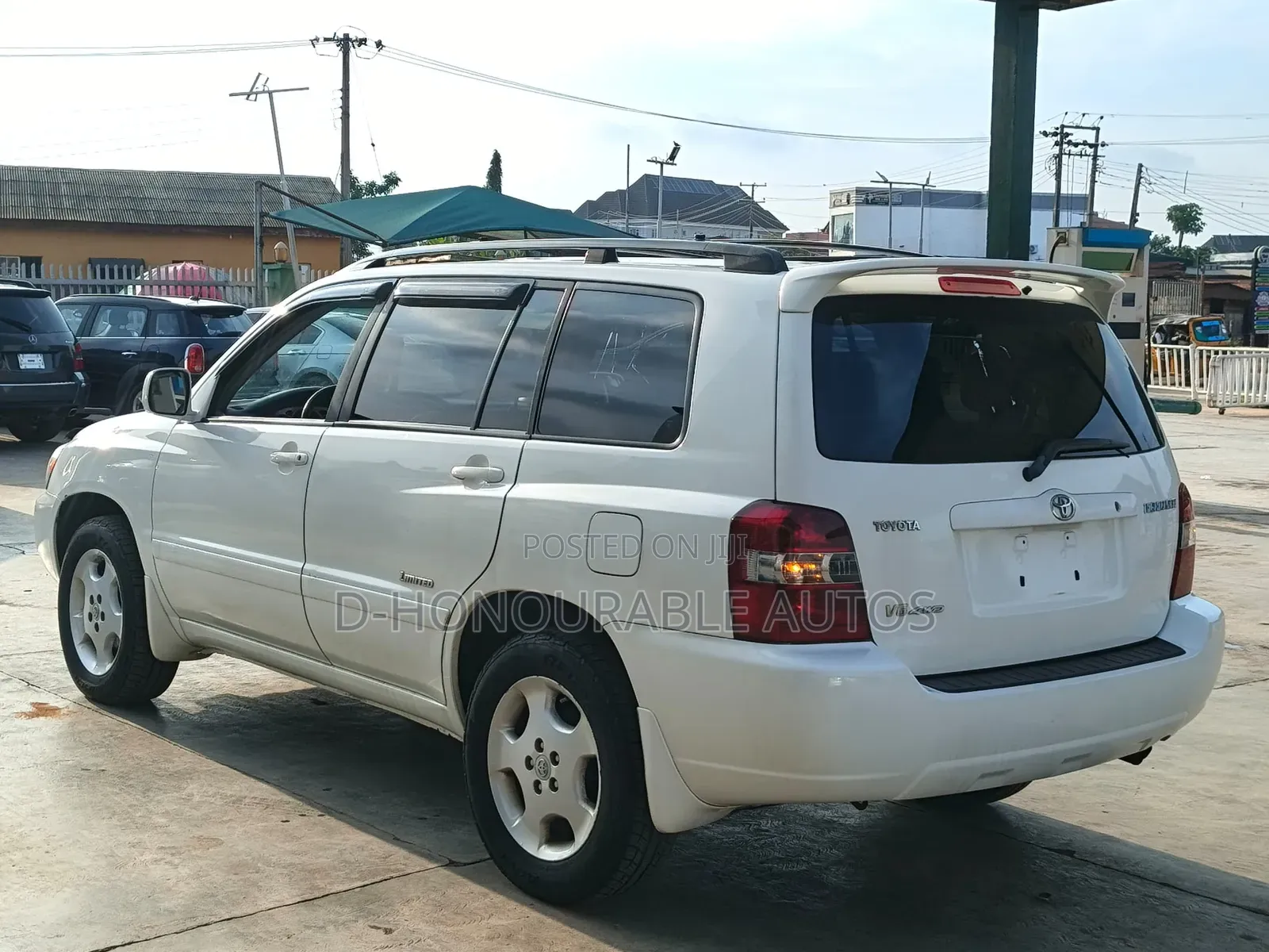 Toyota Highlander Limited V6 2007 White