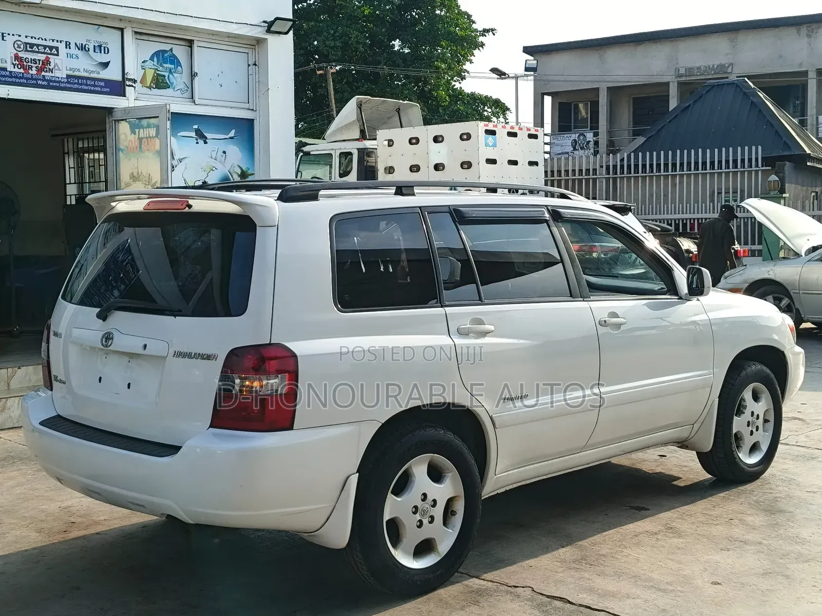 Toyota Highlander Limited V6 2007 White