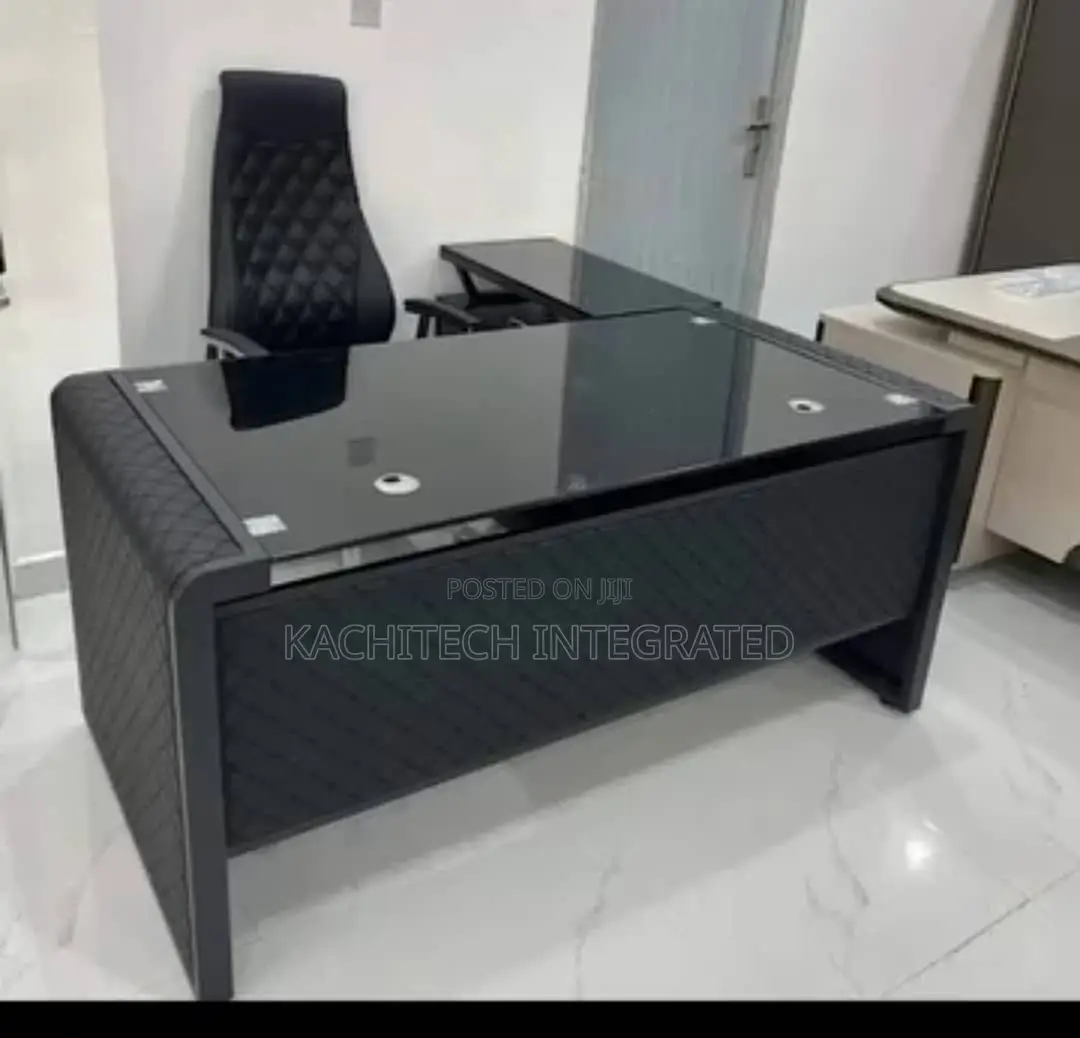 Executive Leather Table