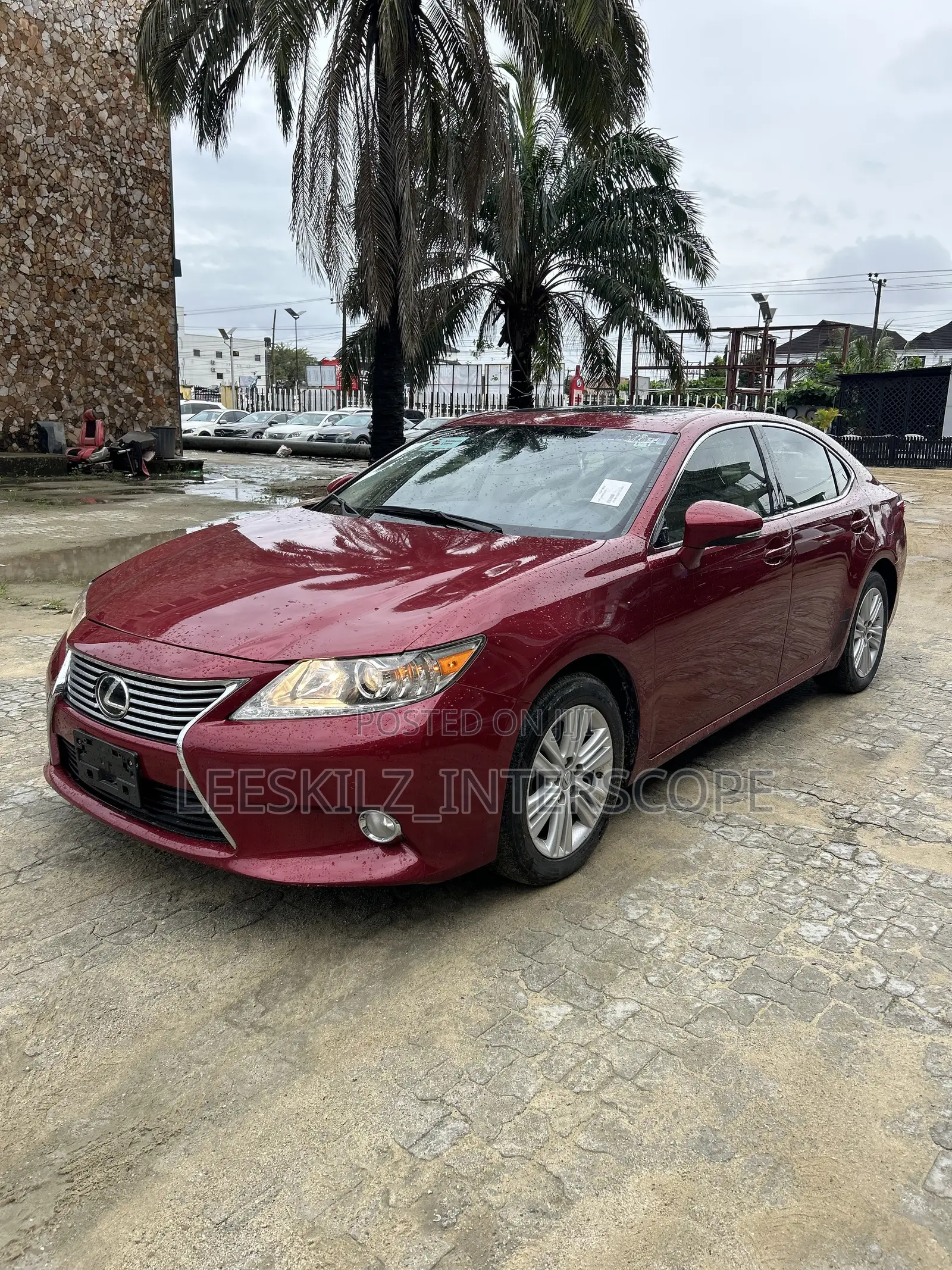 Lexus ES 2016 Red