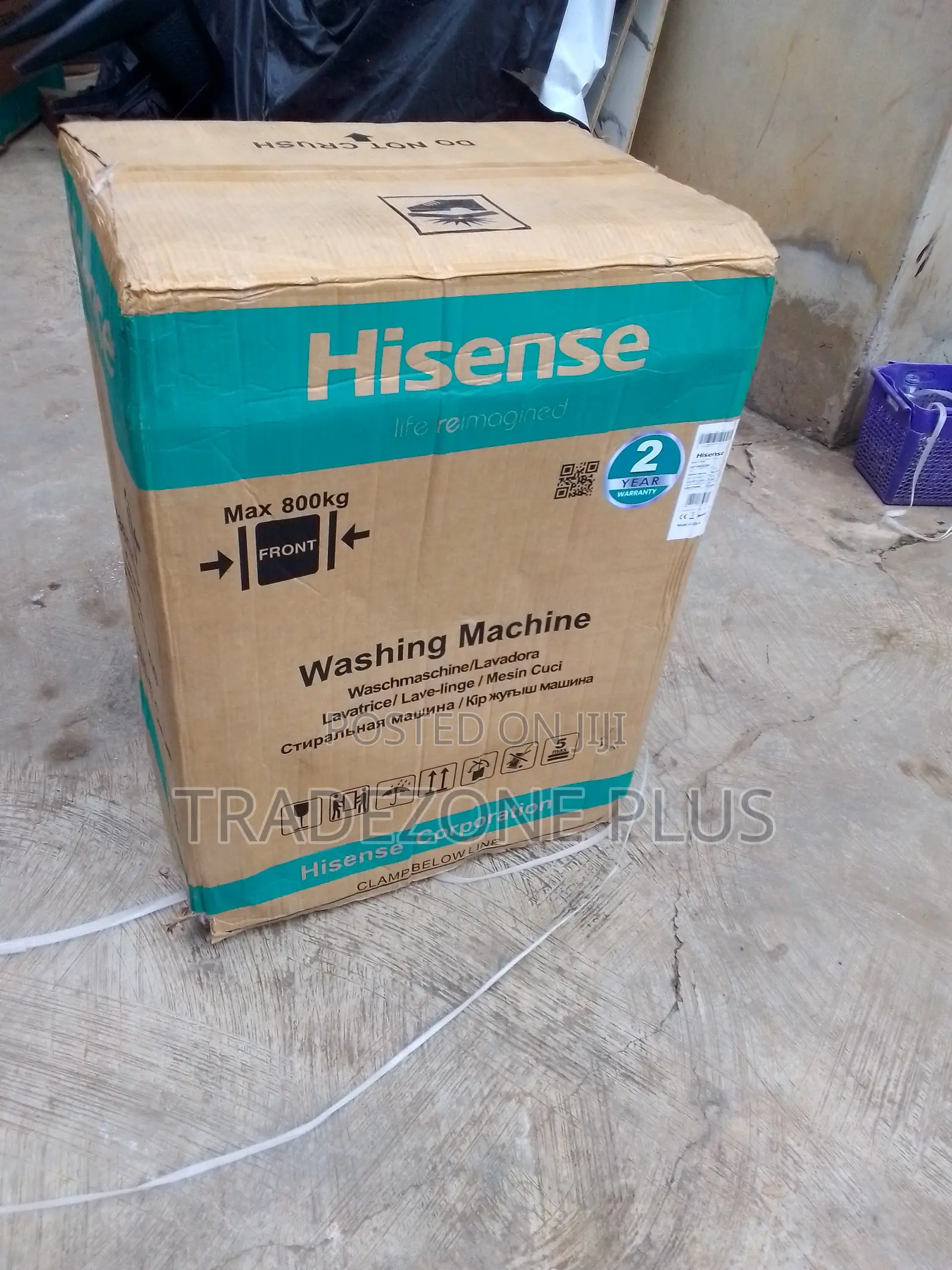 Hisense 6kg Inverter Washing Machine WF1I6022BK