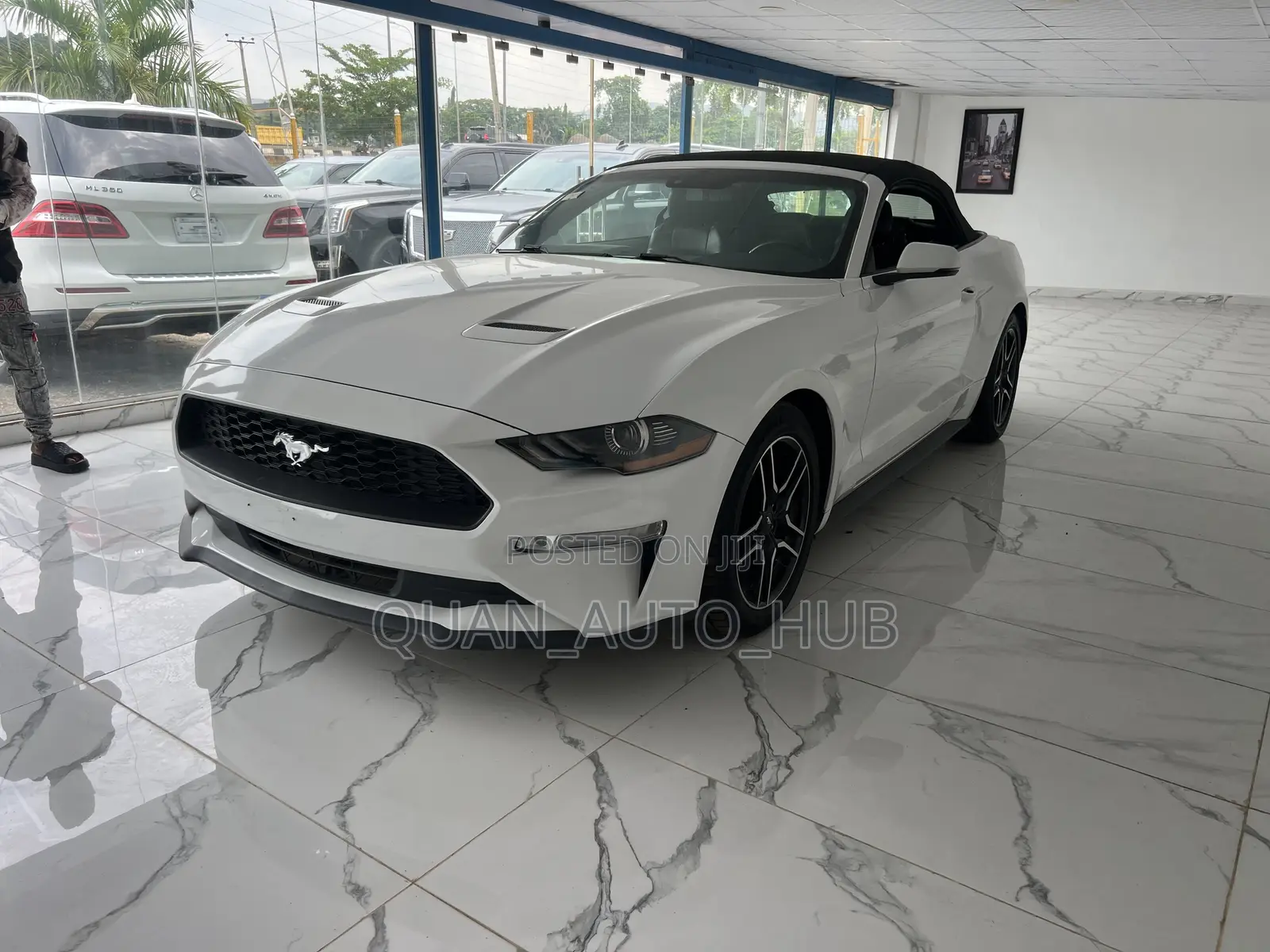 Ford Mustang GT Premium Convertible 2020 White