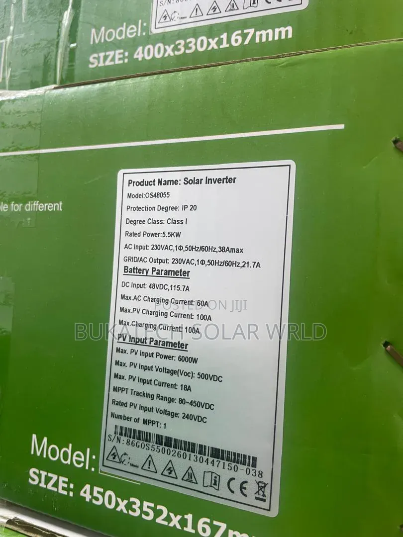 5.5kva 48v Cell Amrecan Hybrid Inverter