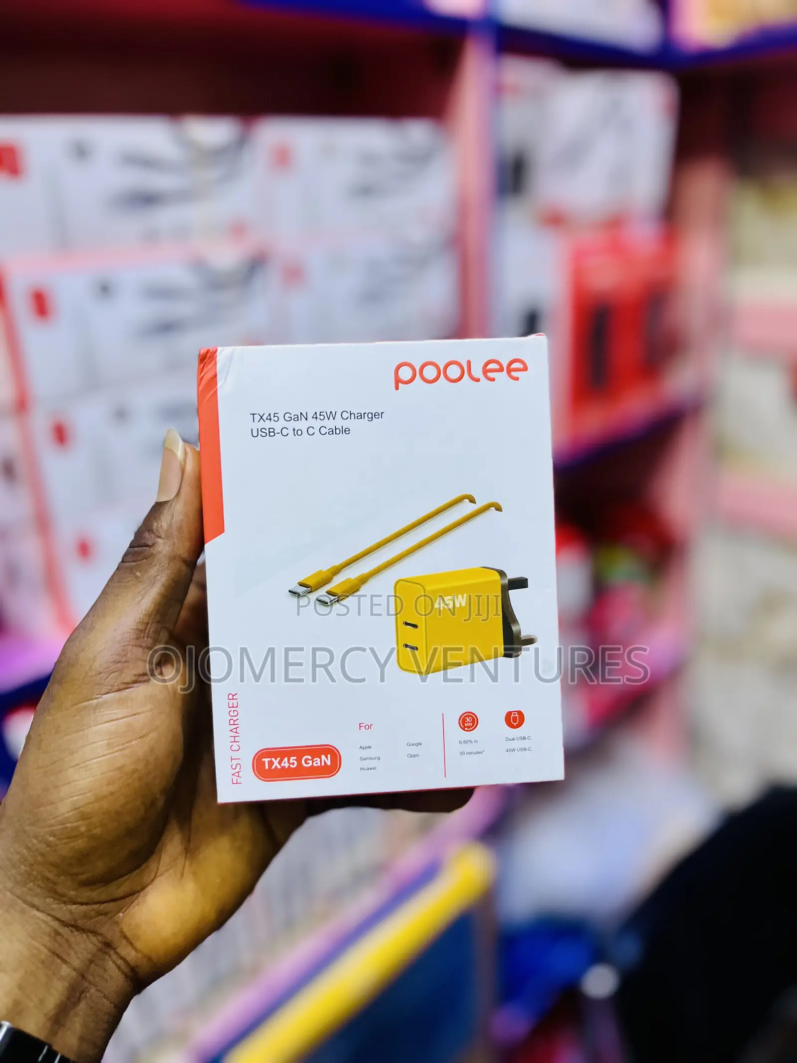 Poolee TX45 GaN 45W Fast Charger