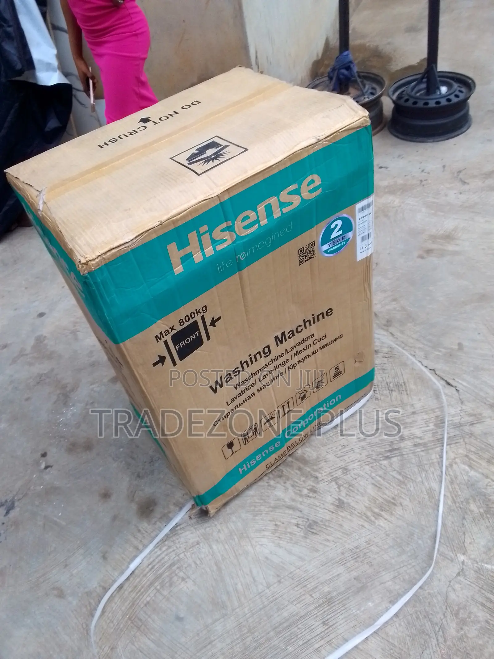 6KG Hisense Automatic Washer WF1I6022BK