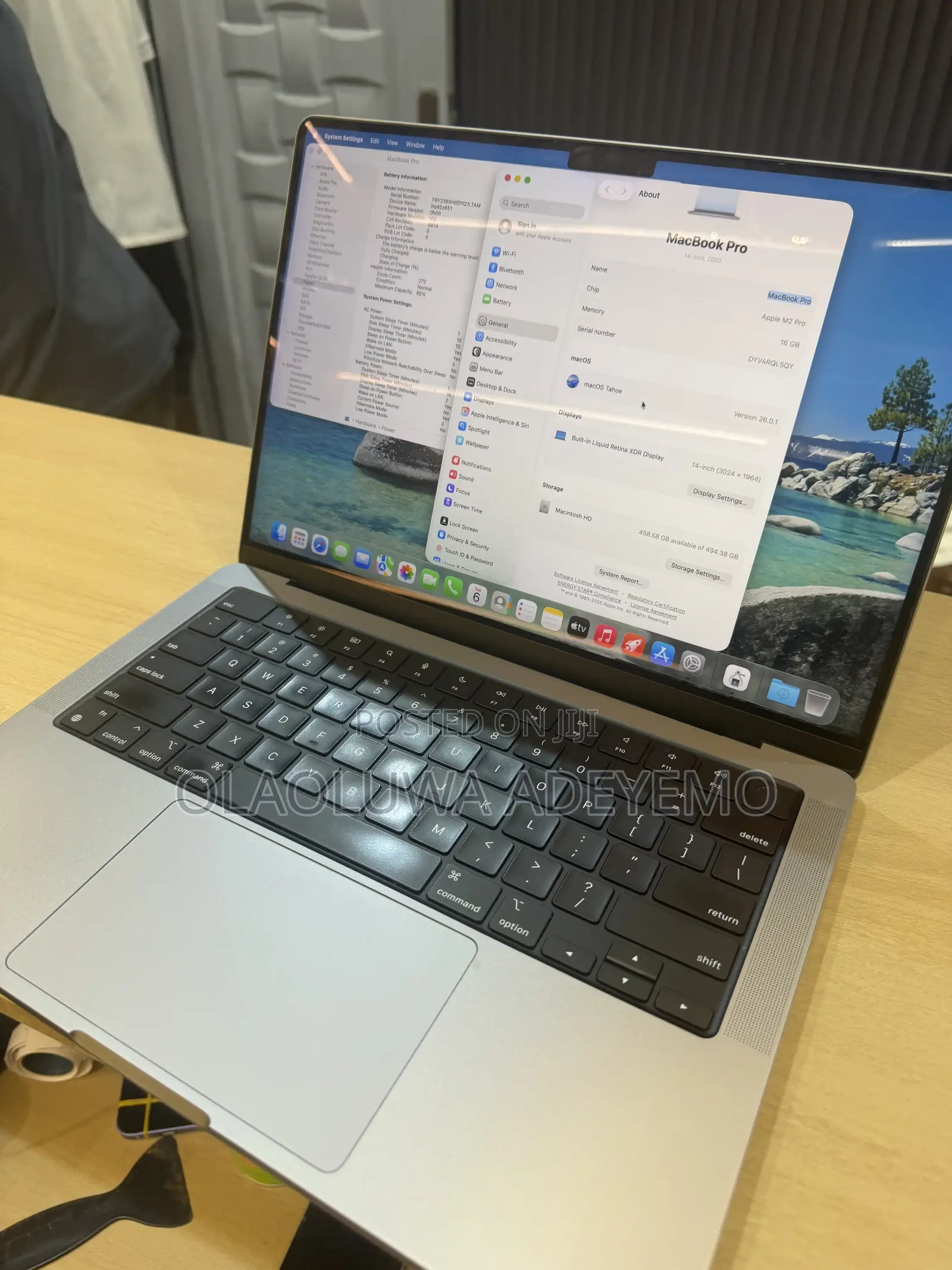 Laptop Apple MacBook Pro 2023 M2 Pro 16GB Apple M2 SSD 512GB