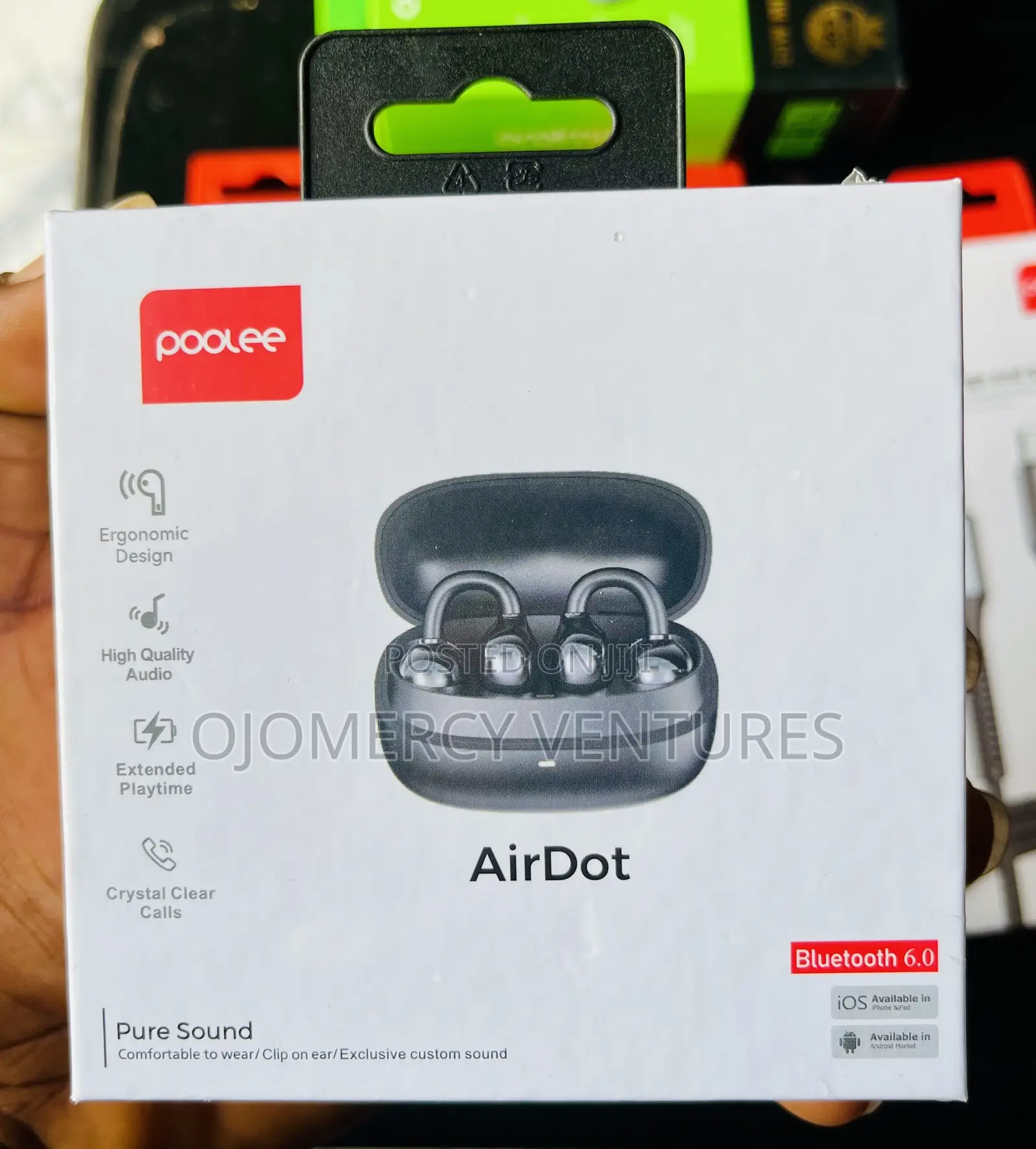 Poolee AirDot Open-Ear Wireless Earbuds