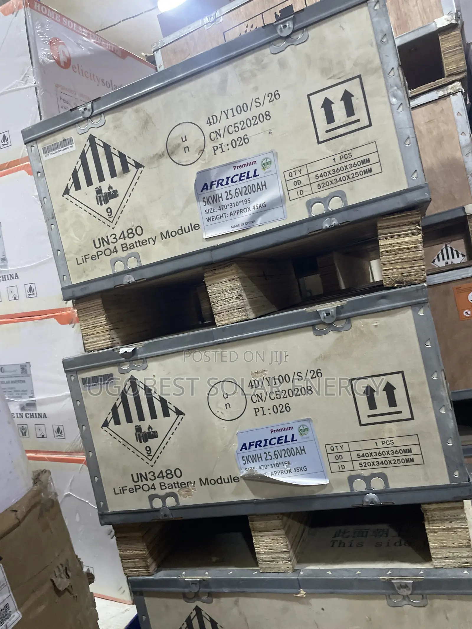 5kwh 24v Africell Lithium Battery