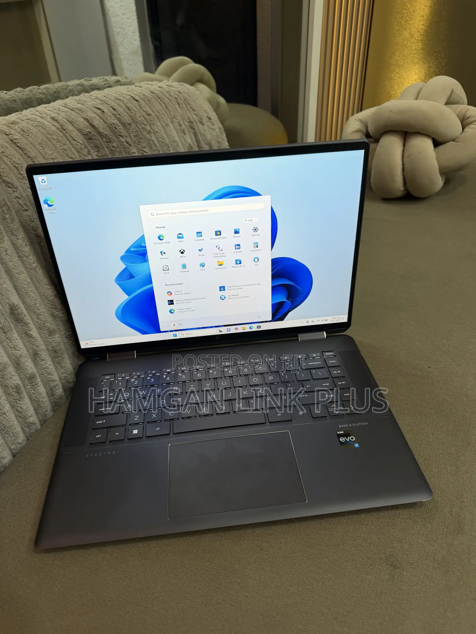 Laptop HP Spectre X360 15 16GB Intel Core i7 SSD 512GB