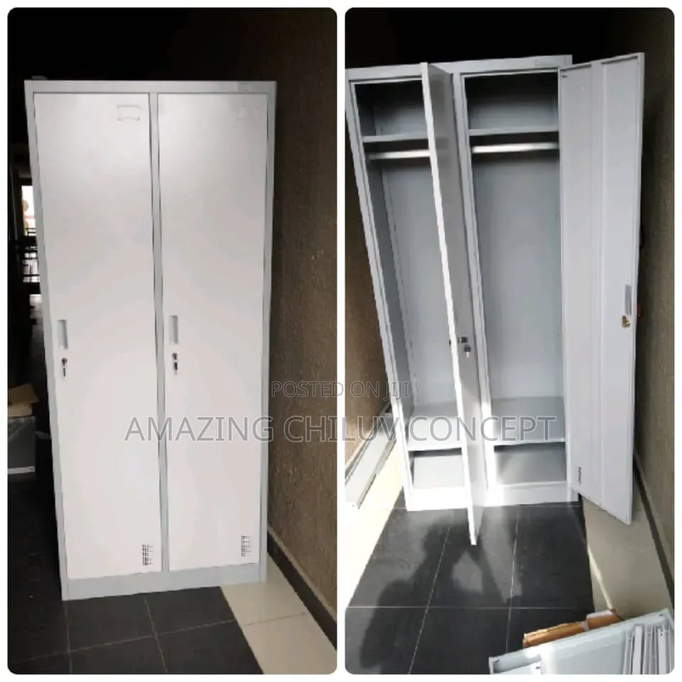 Durable Metal Office Cupboard -Secure Steel Storage Cabinet