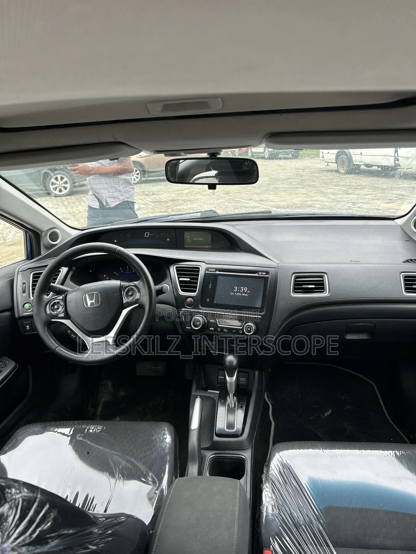 Honda Civic 2015 Blue