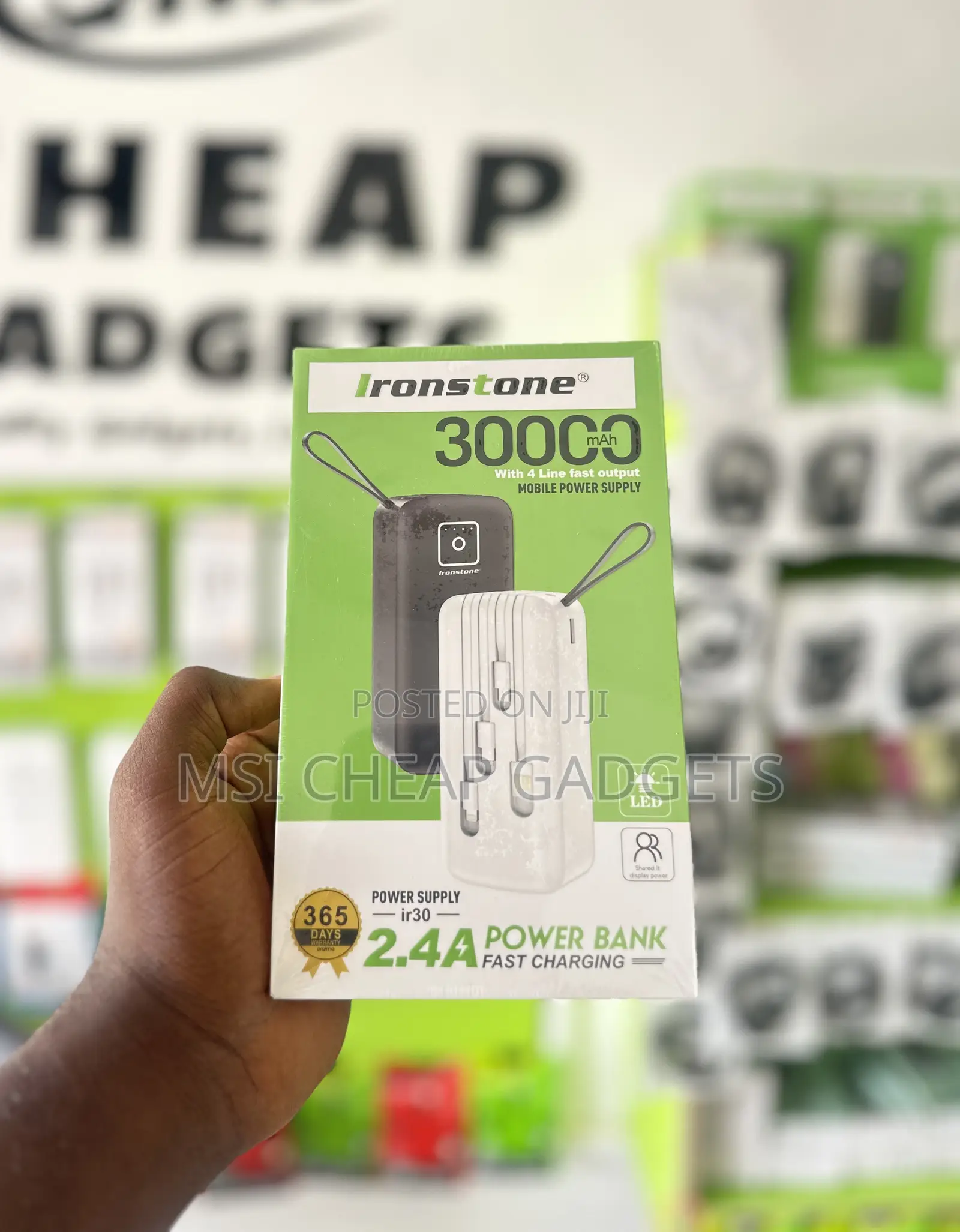 IronStone 30,000 MAH Powerbank
