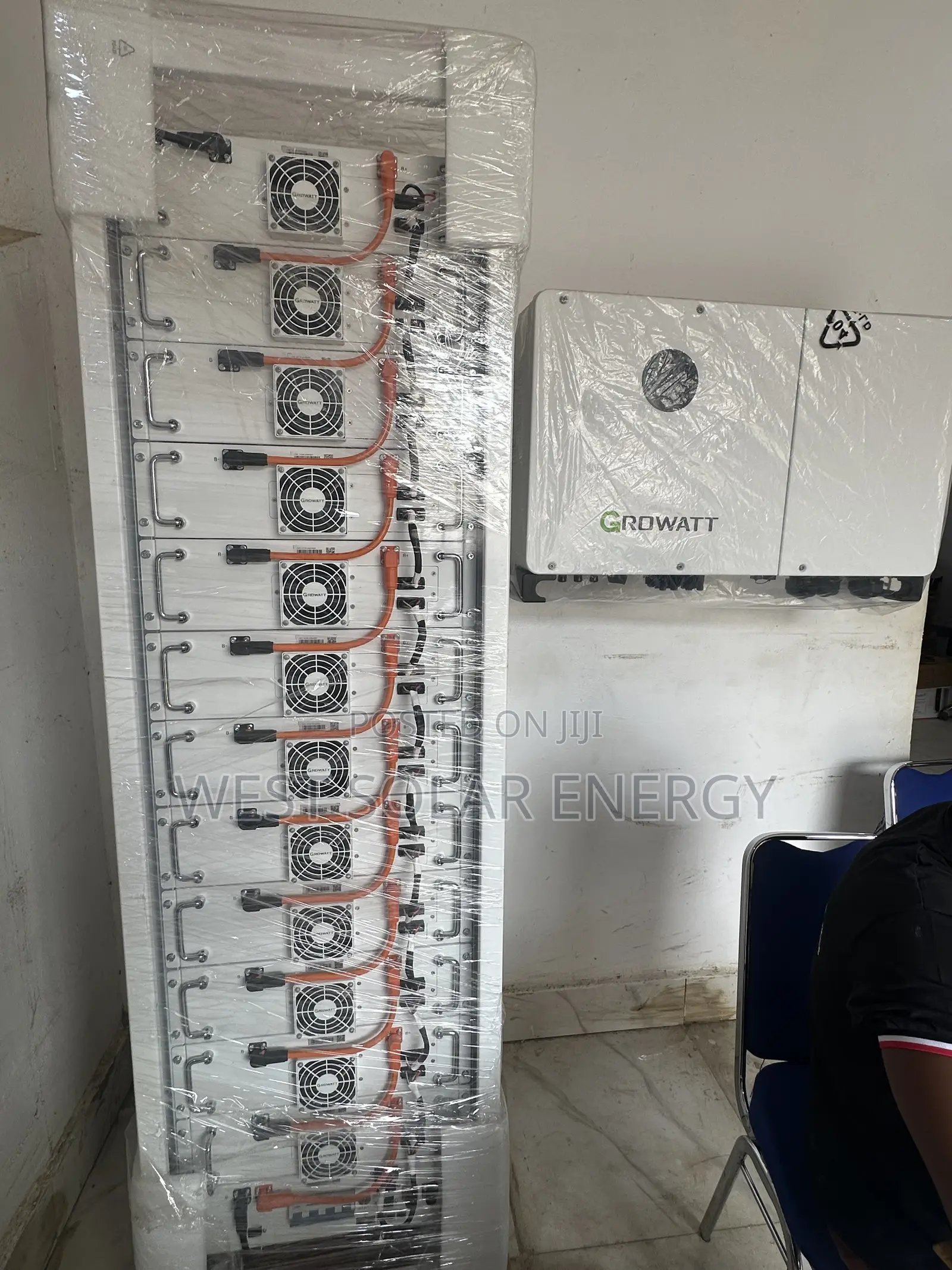 60kwh/50kva Growatt Stackable High Voltage Lithium Battery