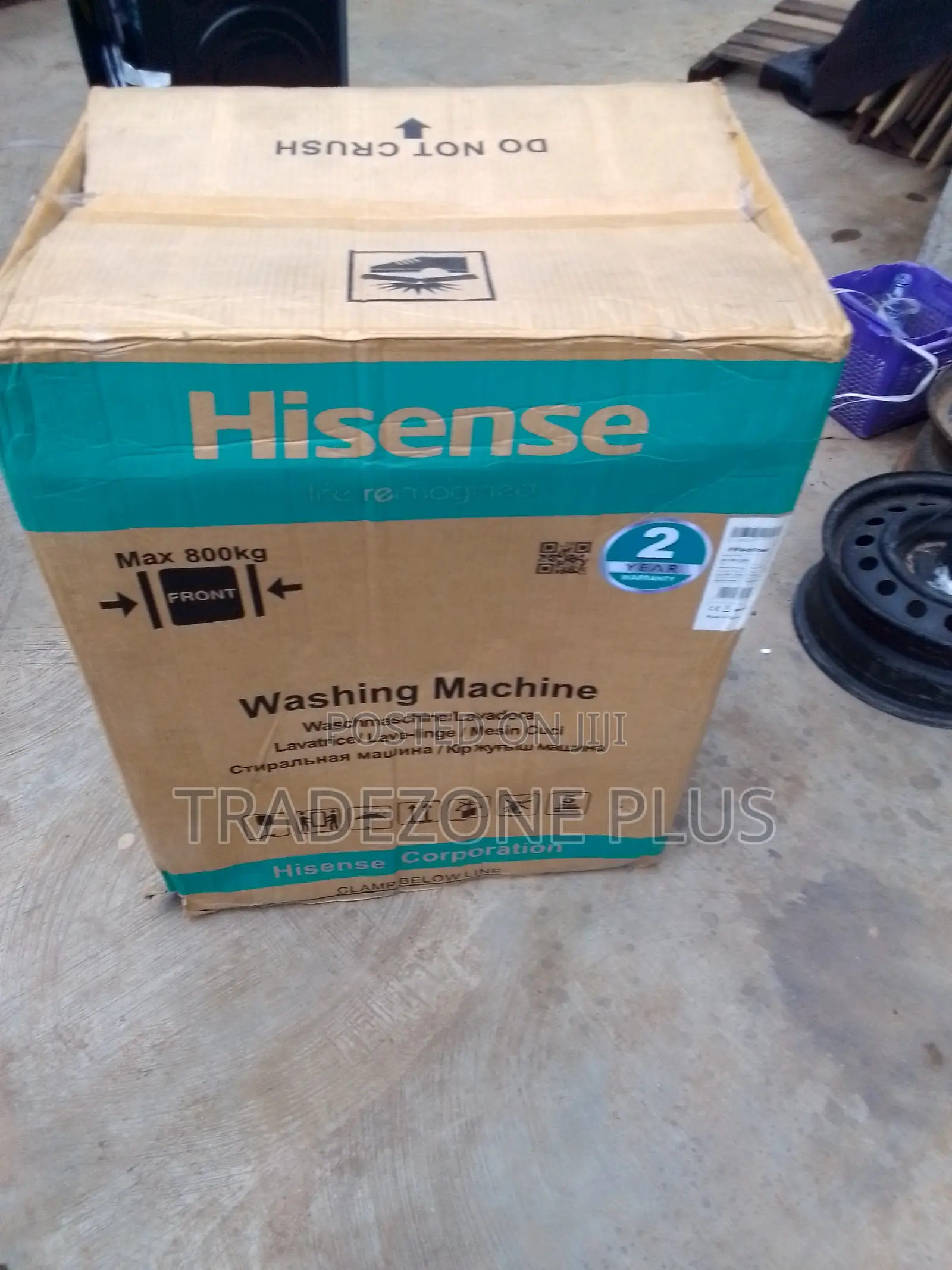 Hisense Automatic 6KG Inverter Washer WF1I6022BK