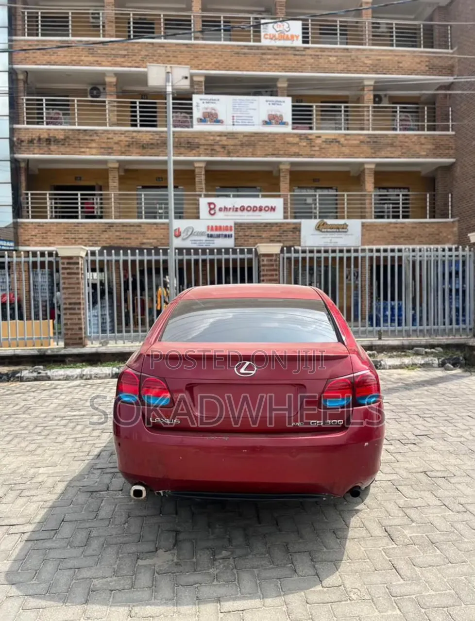 Lexus GS 350 2008 Burgundy