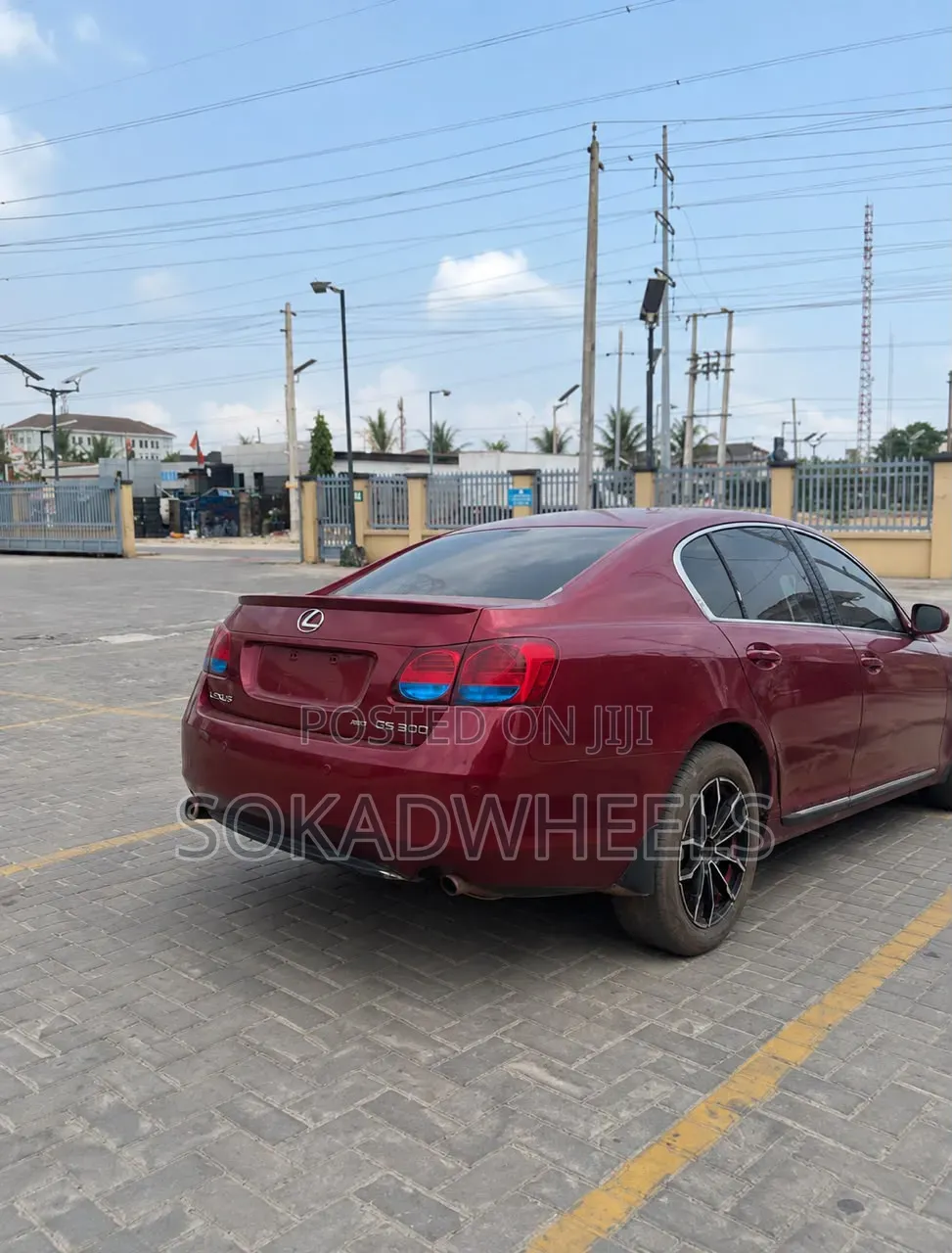 Lexus GS 350 2008 Burgundy