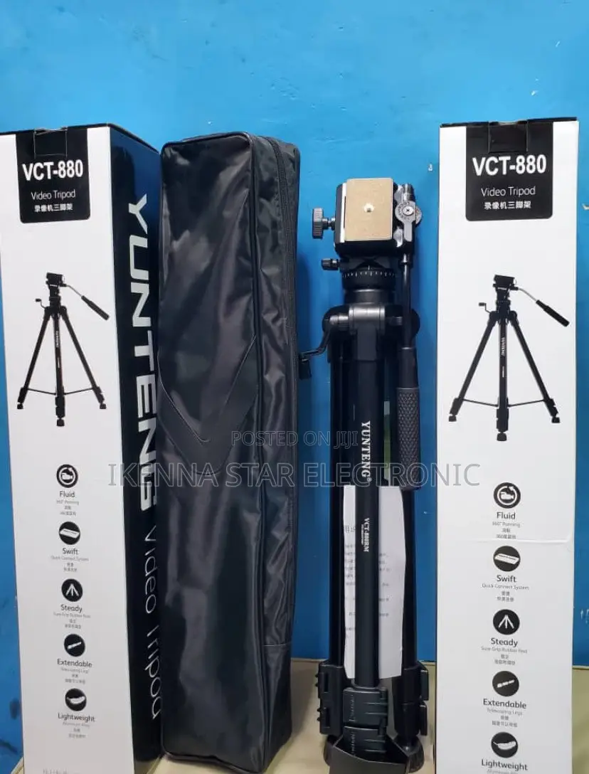 Yunteng 880 Tripod, Aluminum Alloy