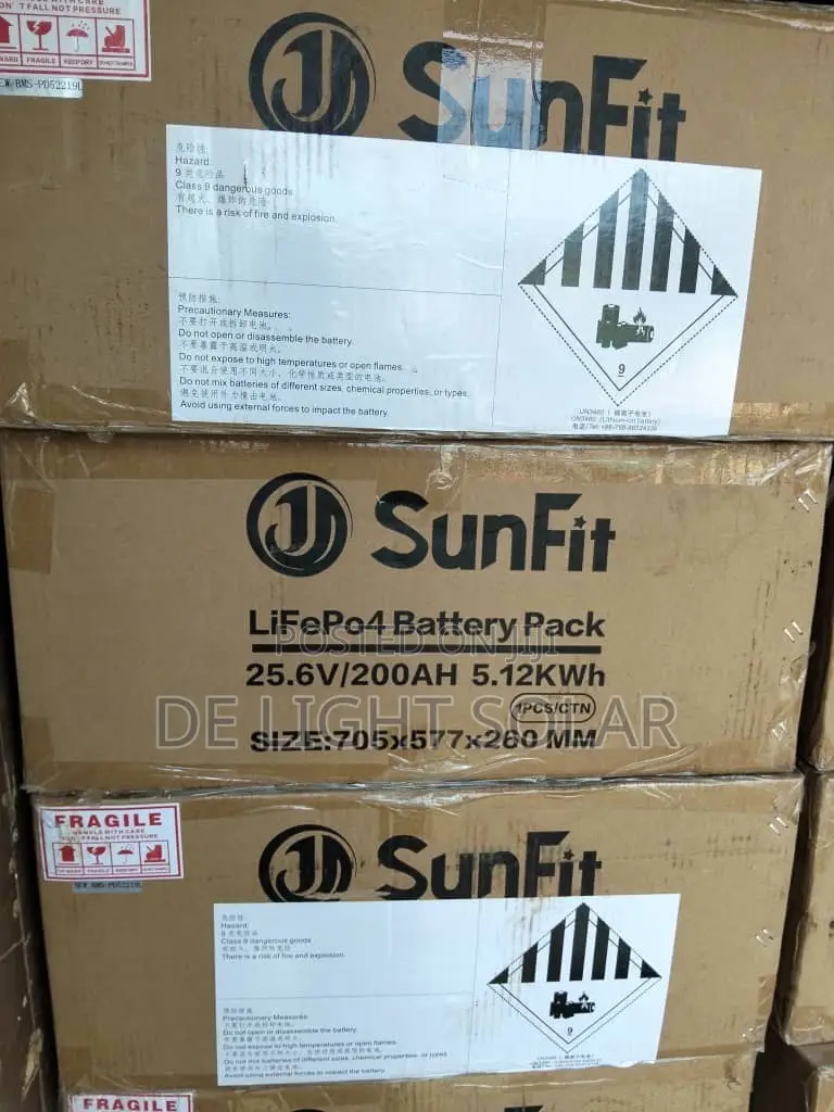 5kwh 26.2v Sunfit Lithium Battery