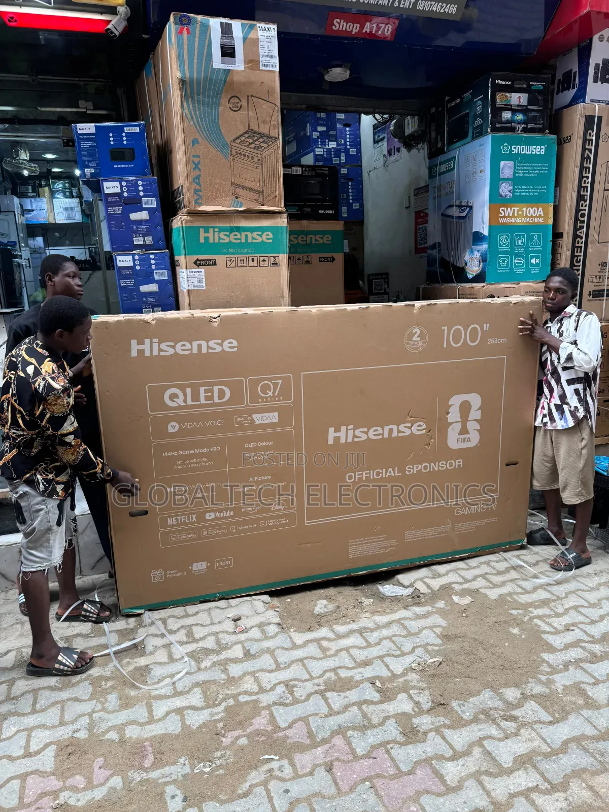 Hisense 100′′ Q6q 4k Qled Smart 4k TV – 100q6q
