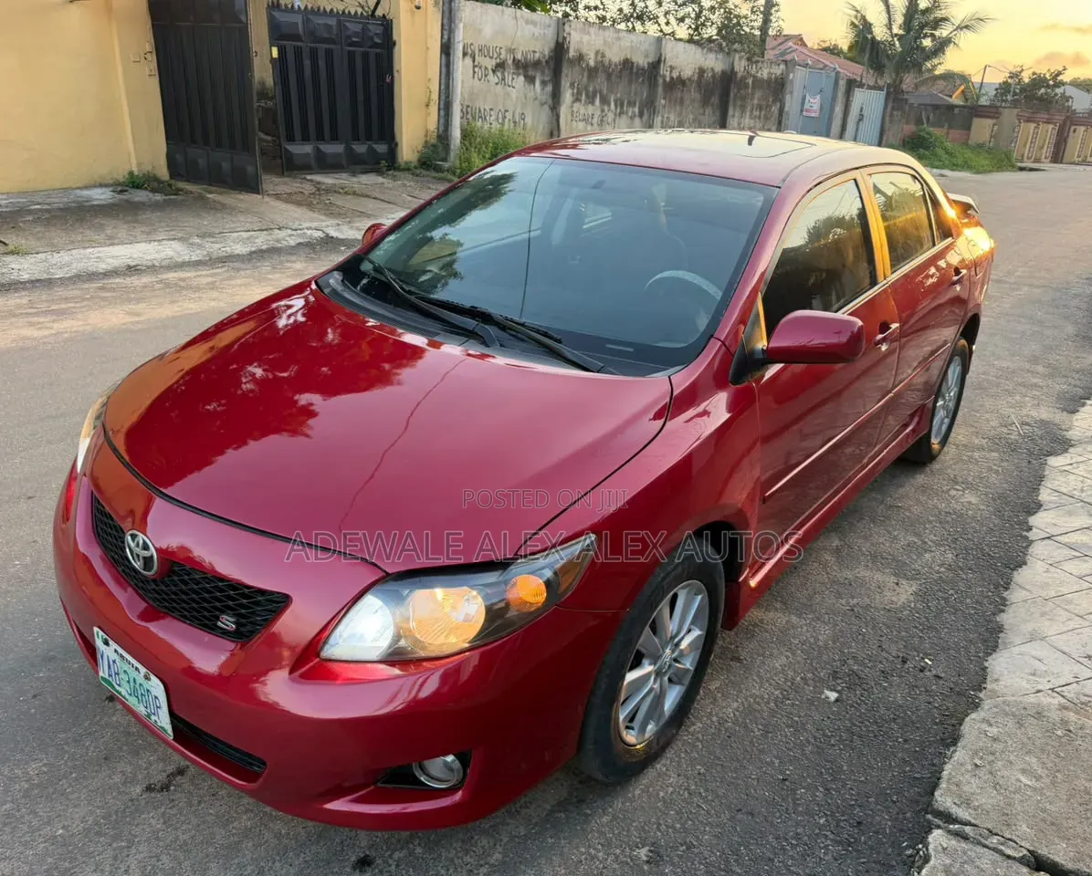 Toyota Corolla S 4dr Sedan (1.8L 4cyl 4A) 2010 Burgundy