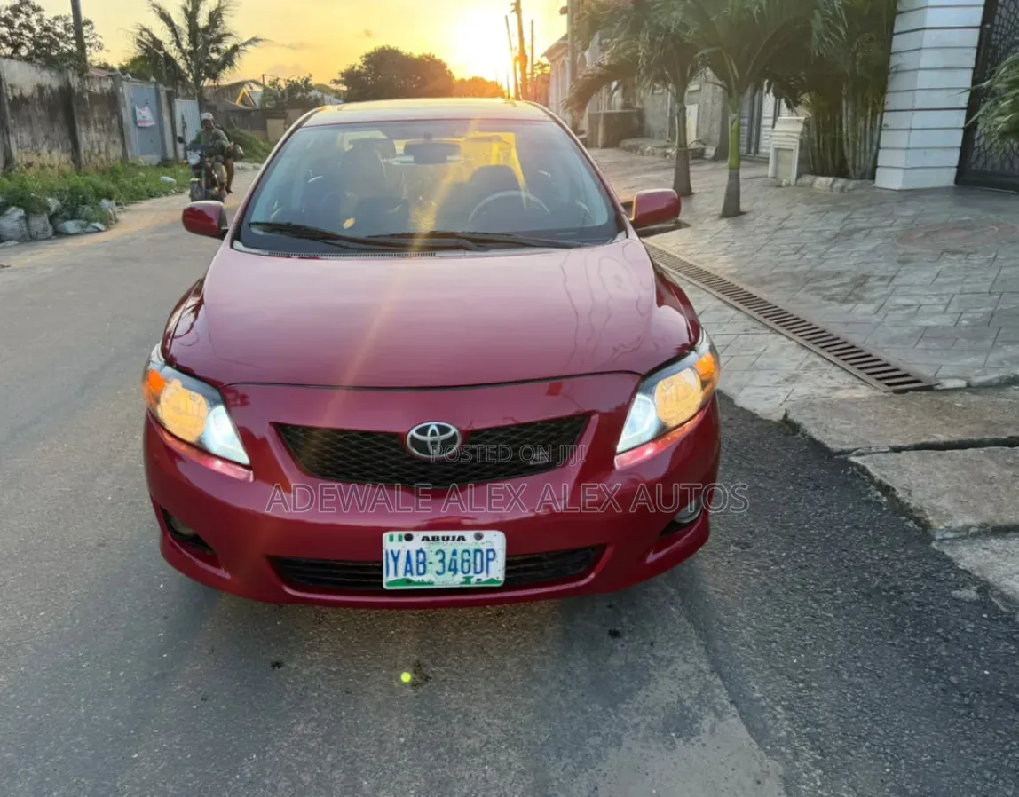 Toyota Corolla S 4dr Sedan (1.8L 4cyl 4A) 2010 Burgundy