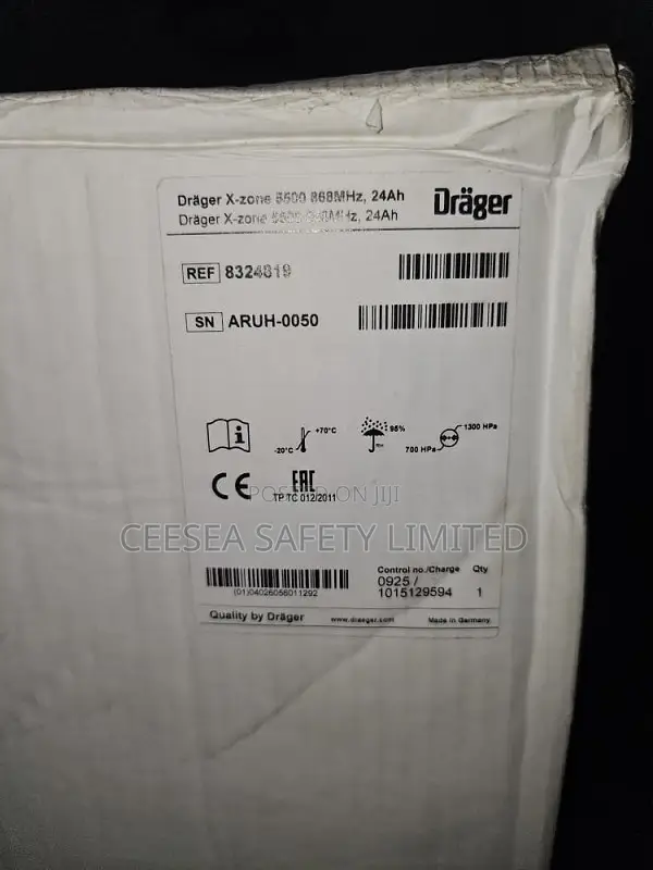 Dräger X-Zone 5500 868MHz 24Ah Area Gas Monitor