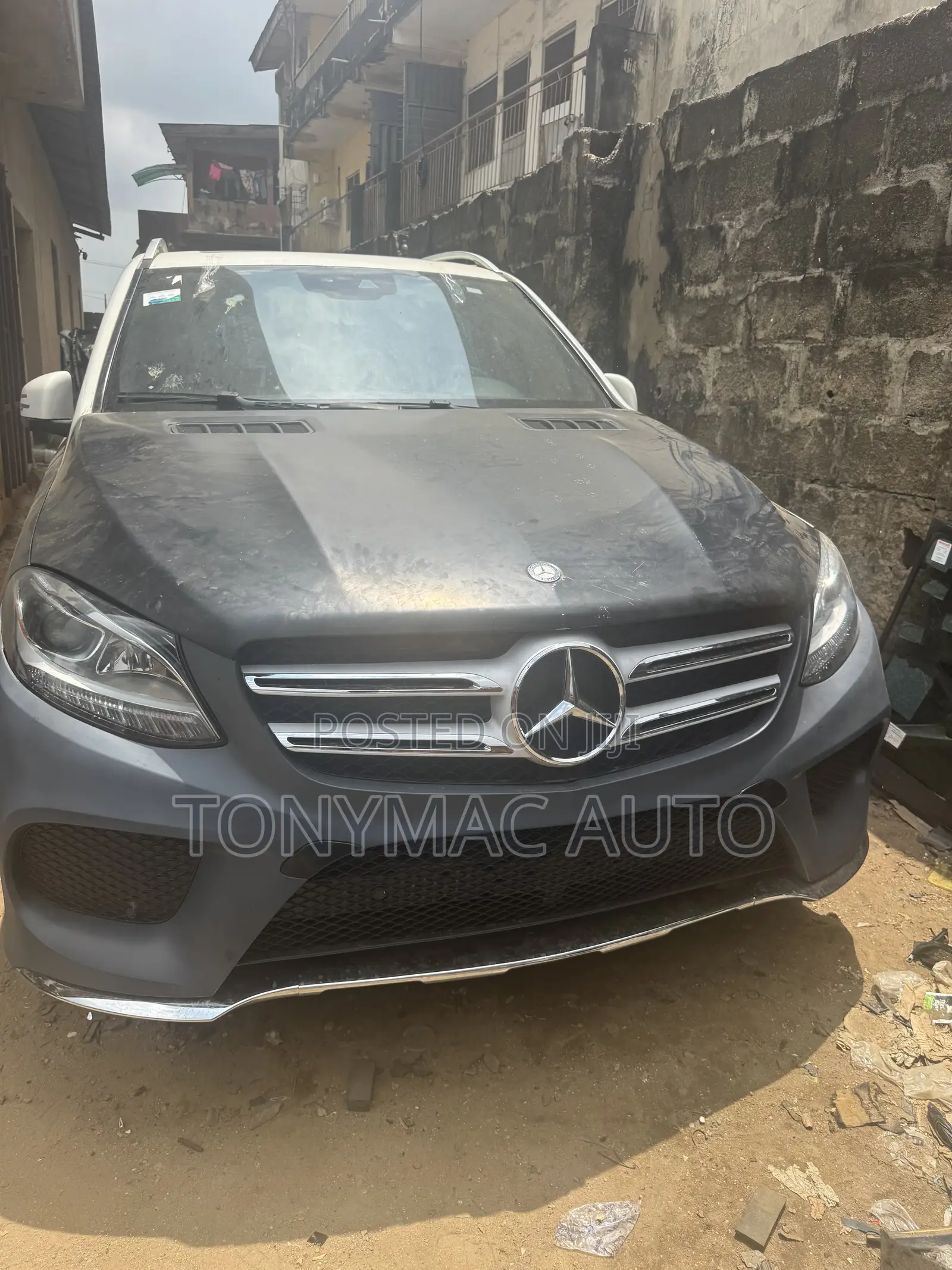Mercedes Benz ML350/GLE Front Cut