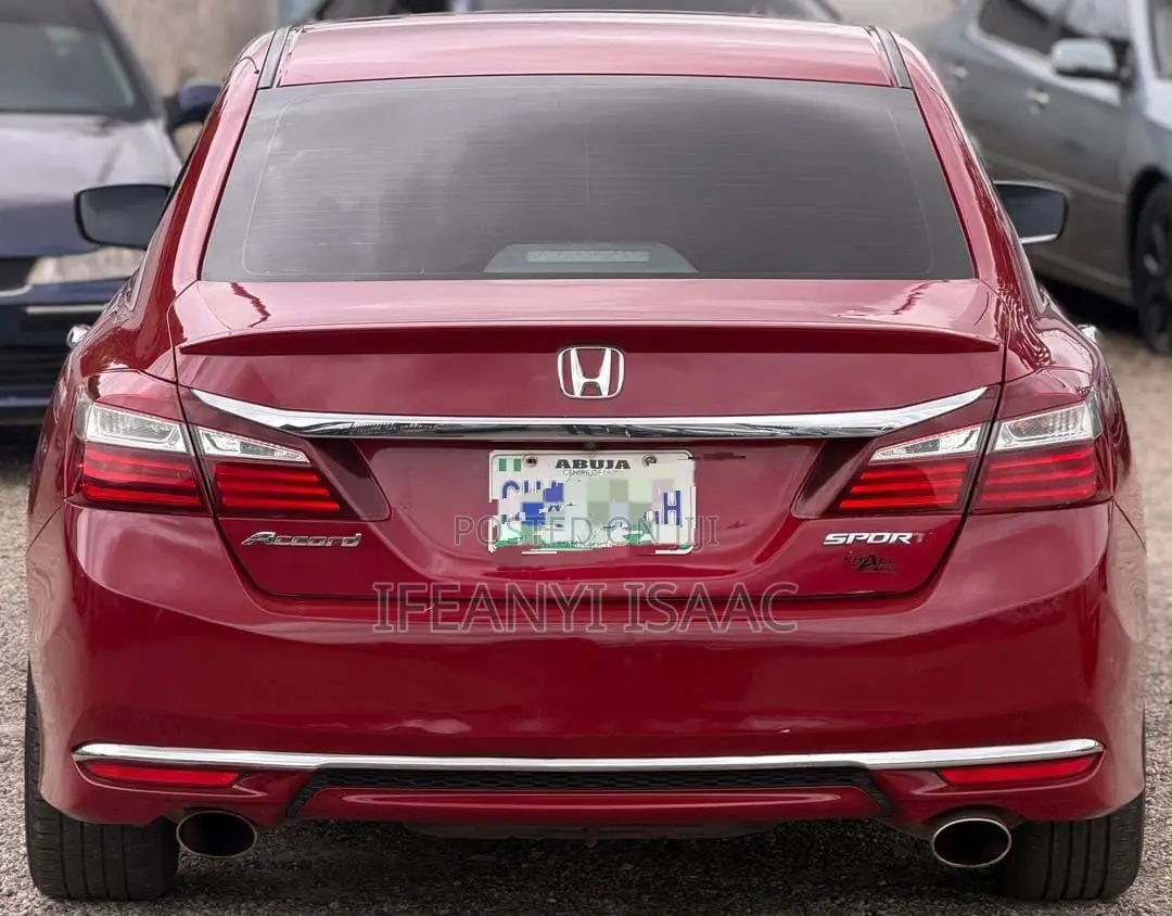 Honda Accord 2016 Red
