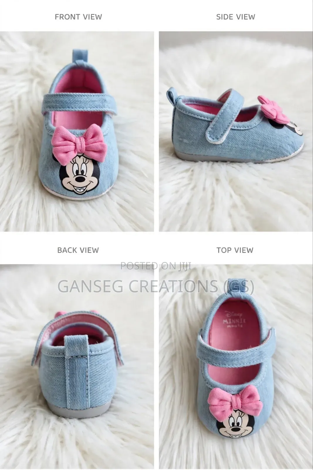 Mickey Baby Girl Soft Shoe