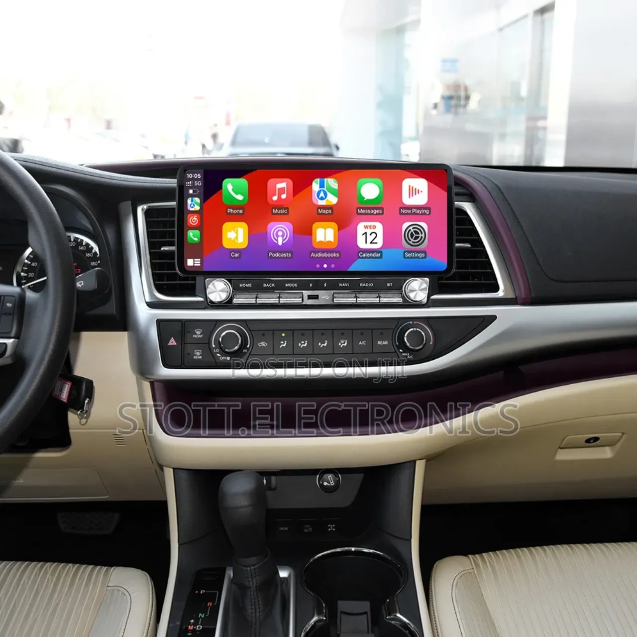 Toyota Highlander 2015-2018 12.3 Car Android/Carplay Navigaton System