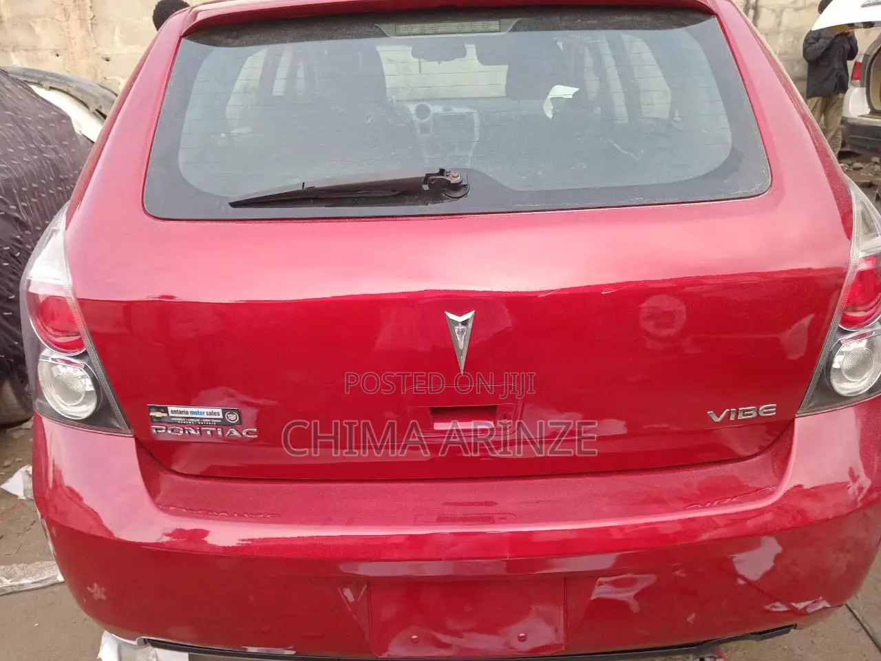 Pontiac Vibe 2009 Red