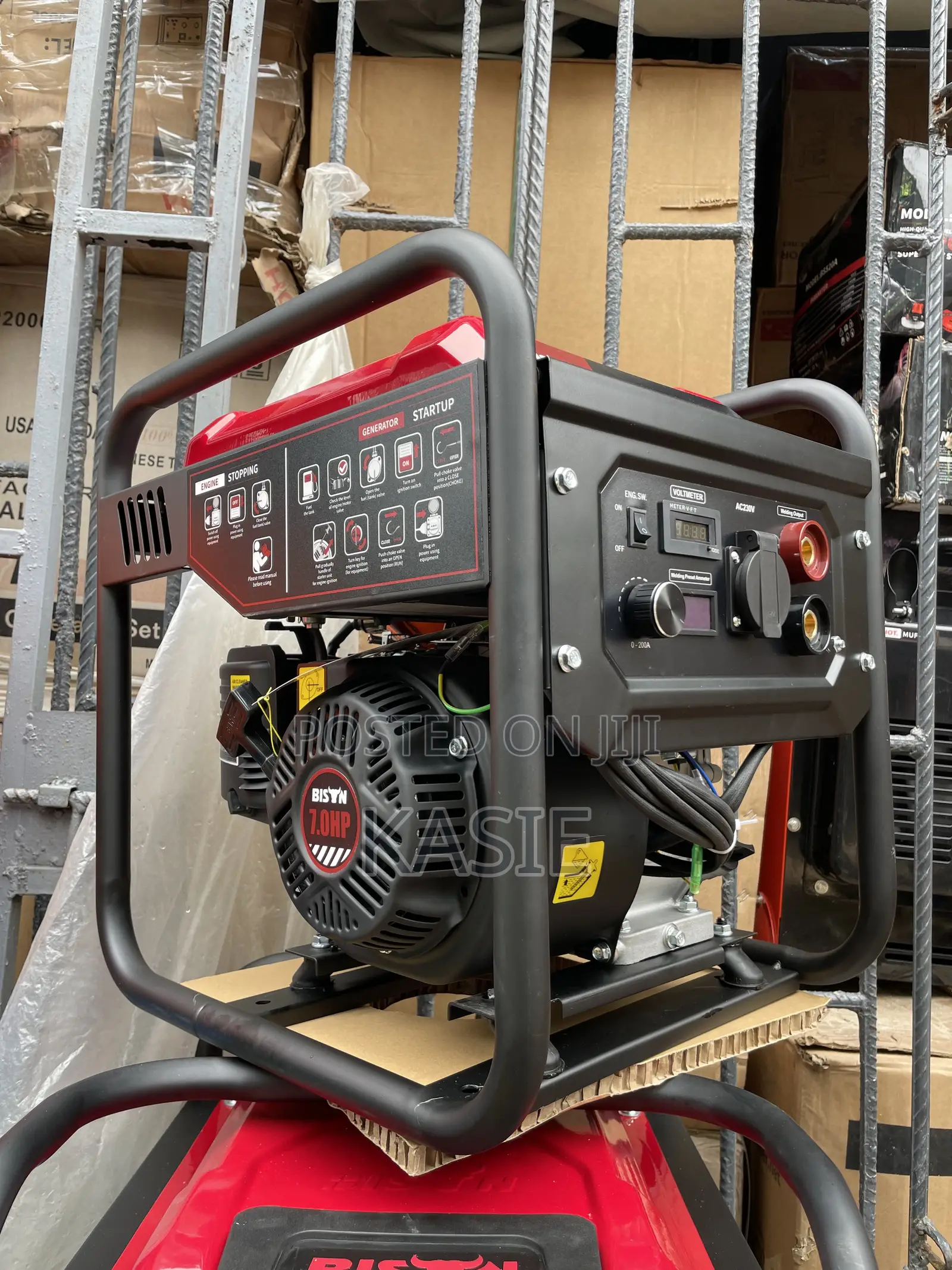 Bs3500i-Cw 3.3kva Original Bison Inverter Welder Machine Generator