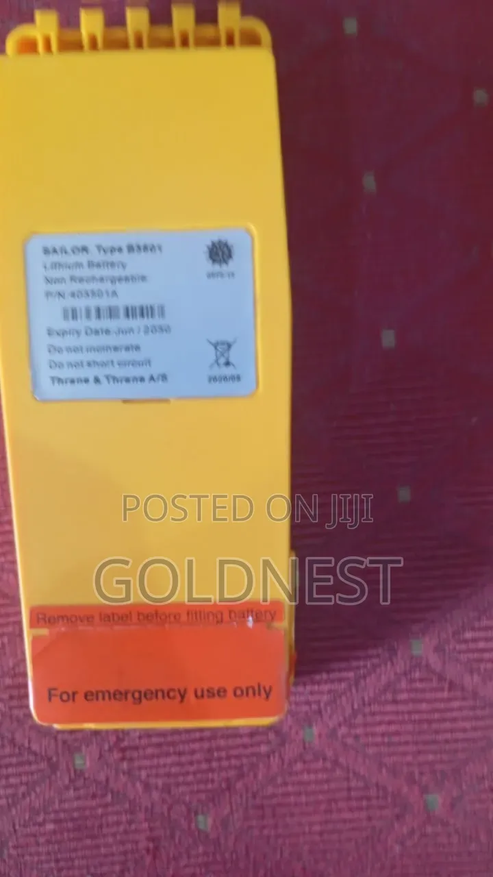 GMDSS Sailor B3501 Lithium Emergency Battery (Original)