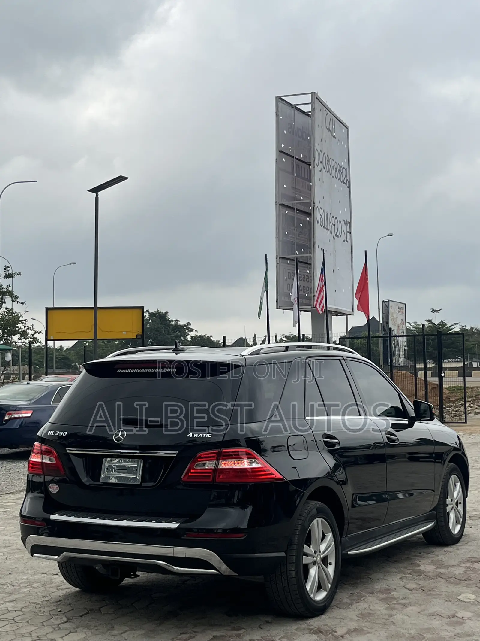 Mercedes-Benz M Class ML 350 4Matic 2013 Black