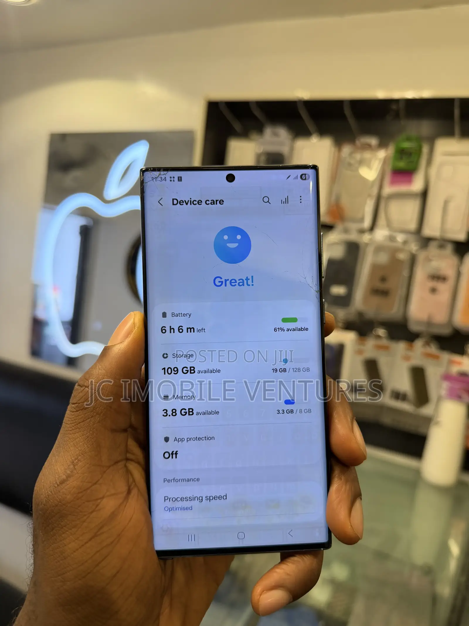 Samsung Galaxy S22 Ultra 5G 128 GB Black