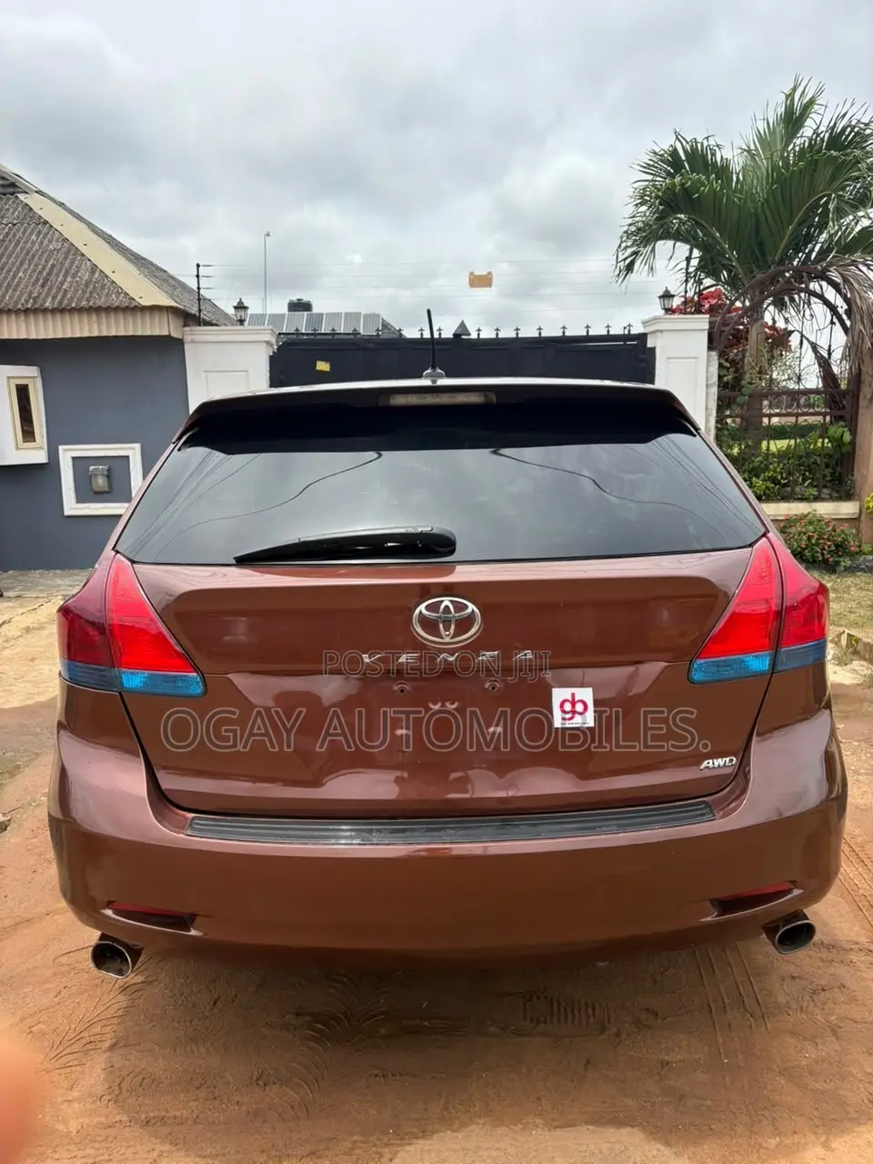 Toyota Venza 2010 Burgundy
