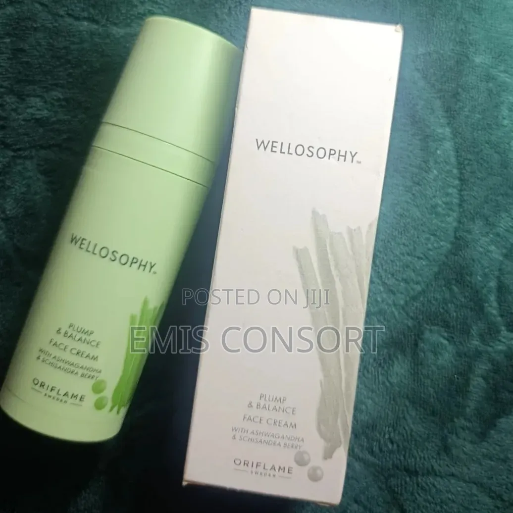 Wellosophy Plump and Balance Face Cream