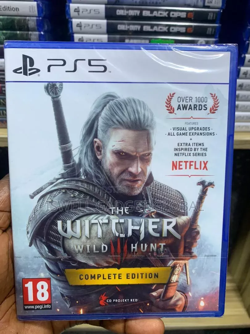 Ps5 the Witcher Wild Hunt