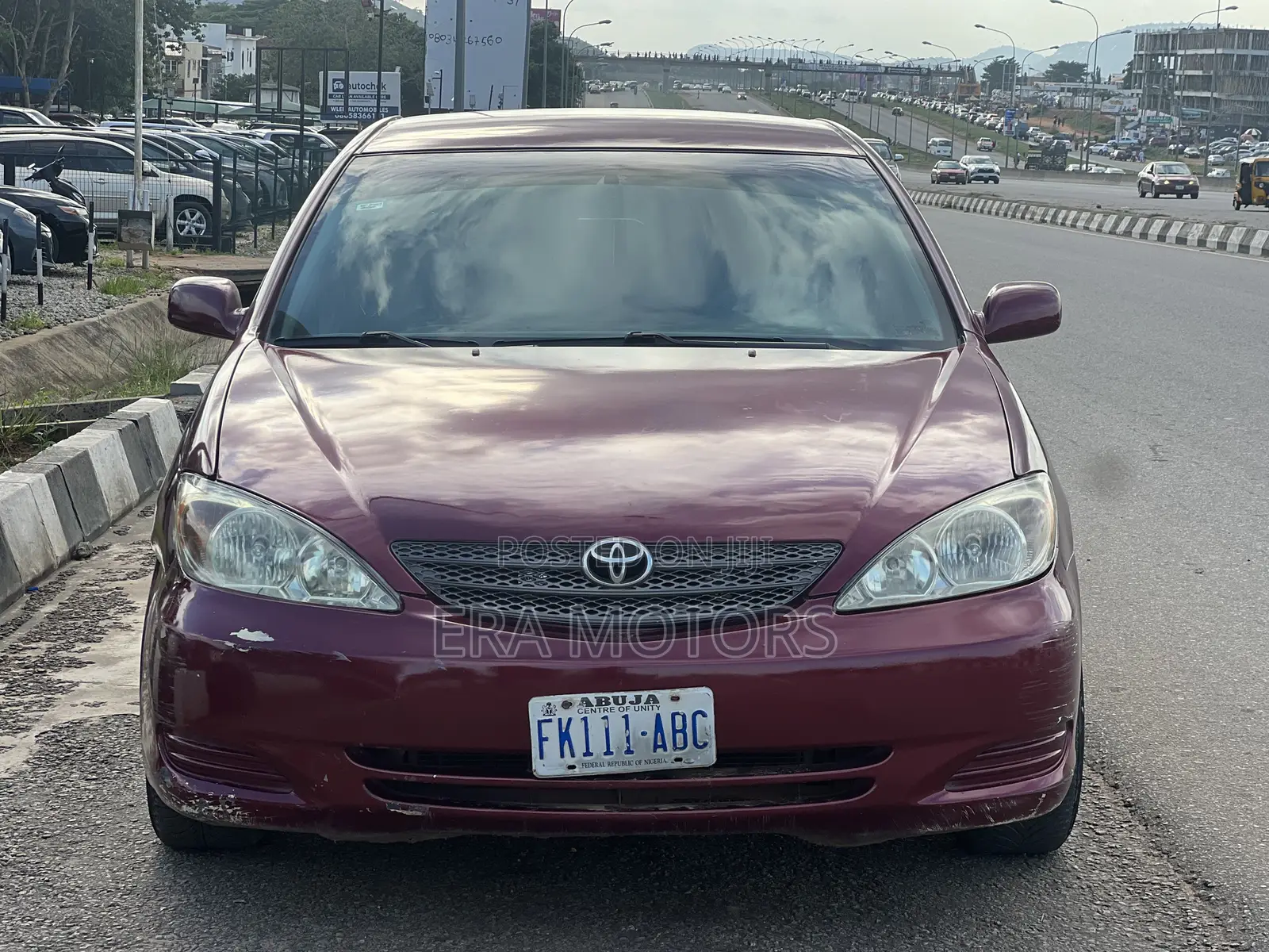Toyota Camry XLE 4dr Sedan (2.4L 4cyl 4A) 2004 Red