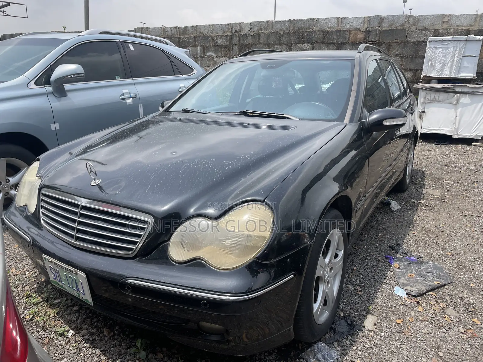 Mercedes-Benz C200 2007 Black