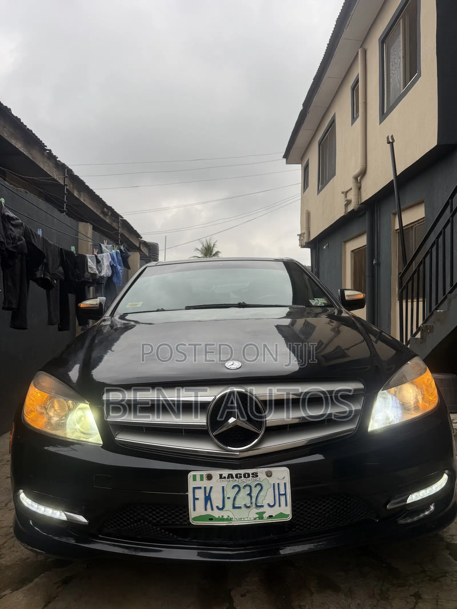 Mercedes-Benz C300 Sport Sedan AWD (3.0L 6cyl 7A) 2009 Black