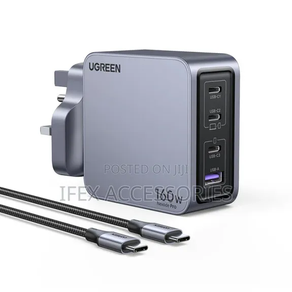 UGREEN Nexode Pro 4-Port GaN Fast Charger (160W)