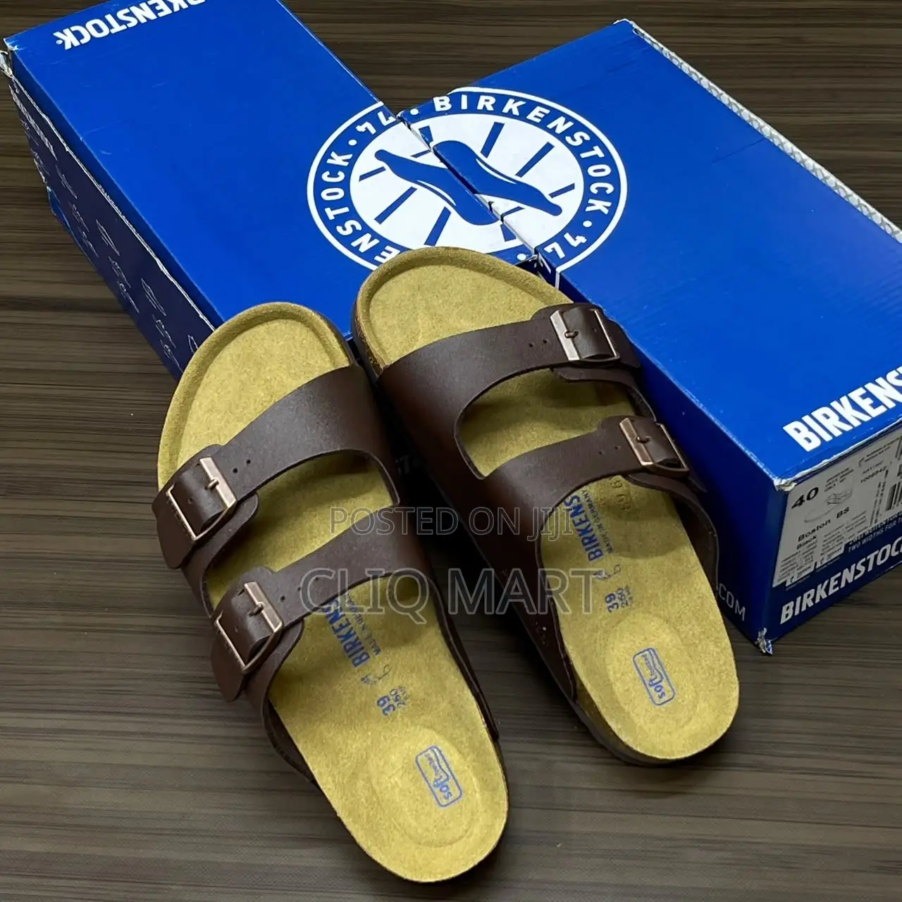 Birkenstock Double-Strap Sandals | Black & Brown