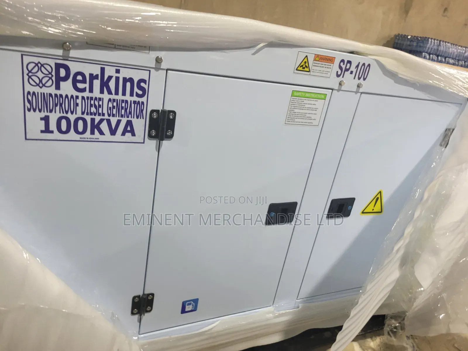 100kva Perkins Generator for Business and Industrial Use
